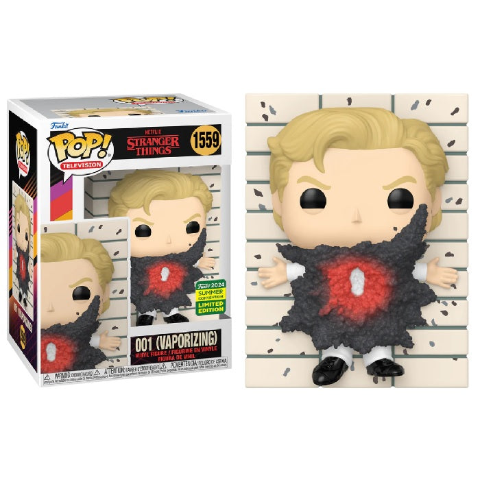 Stranger Things Pop! Vinyl Figure 001 [Vaporizing] [Summer Convention 2024] [1559] - Fugitive Toys