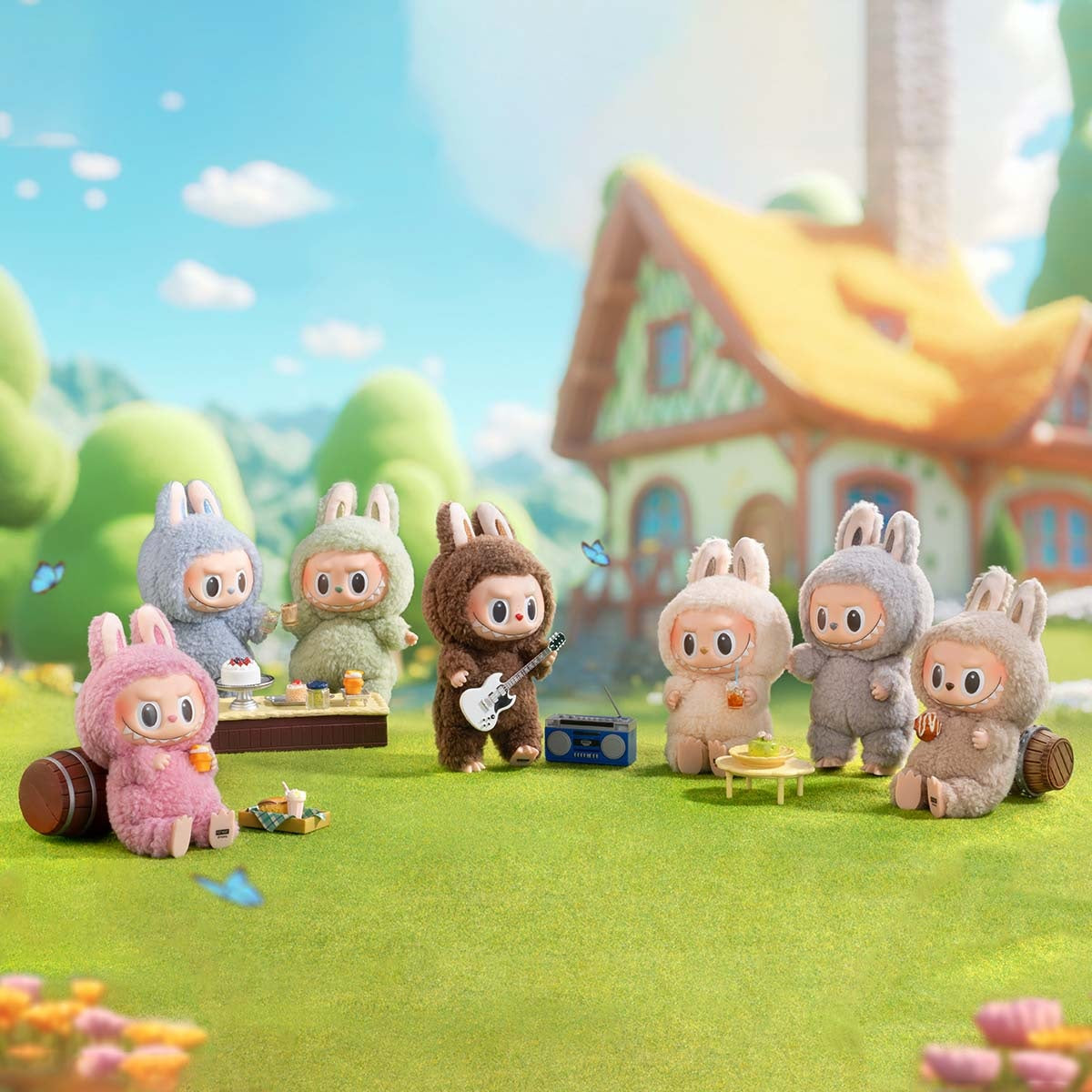 POP MART THE MONSTERS - Exciting Macaron Vinyl Face [1 Blind Box] - Fugitive Toys