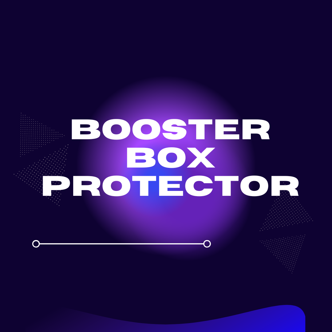 Booster Box Protector (1 Piece) - Fugitive Toys