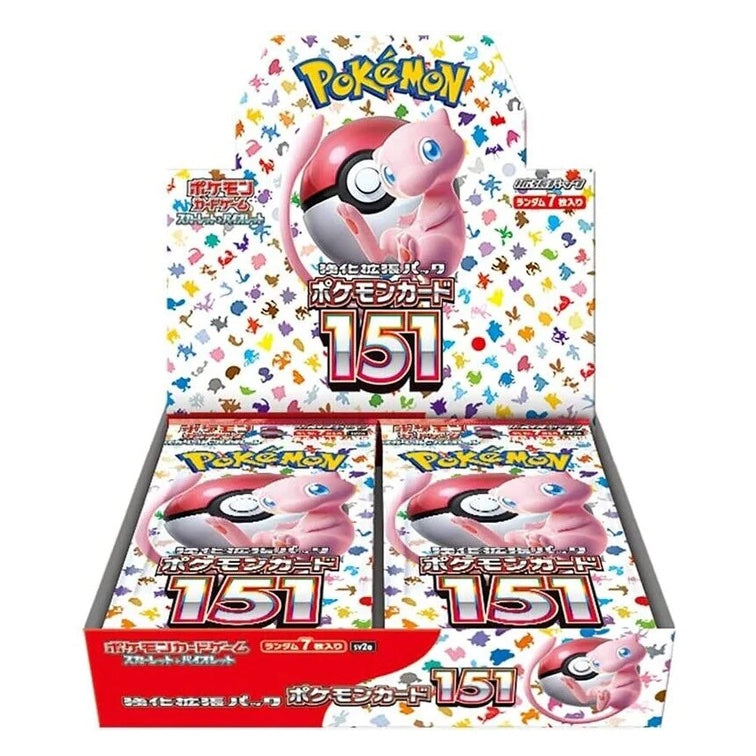 Pokemon Scarlet & Violet sv2a 151 (Japanese) Booster Box - Fugitive Toys