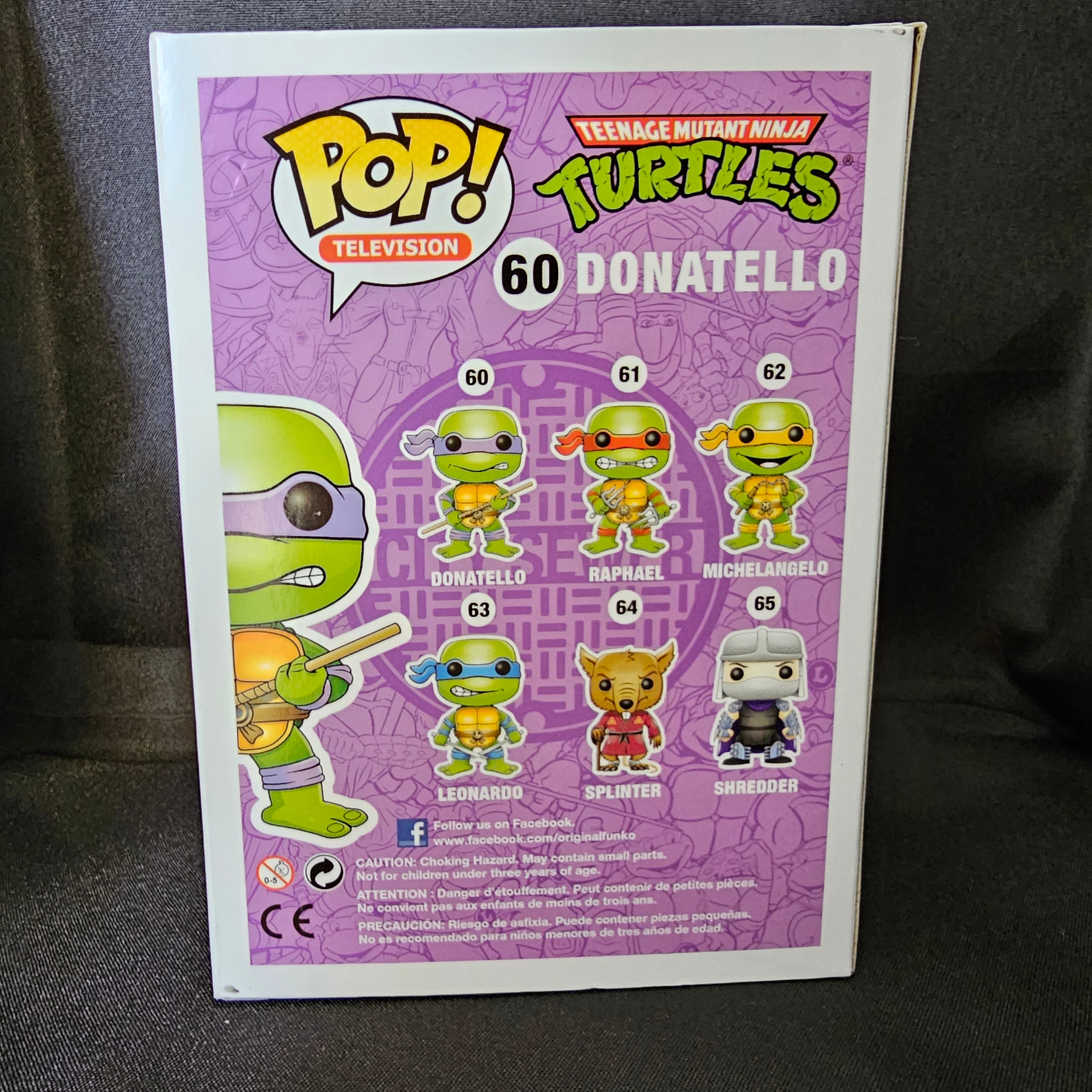 Teenage Mutant Ninja Turtles Pop! Vinyl Figure Donatello [60] - Fugitive Toys