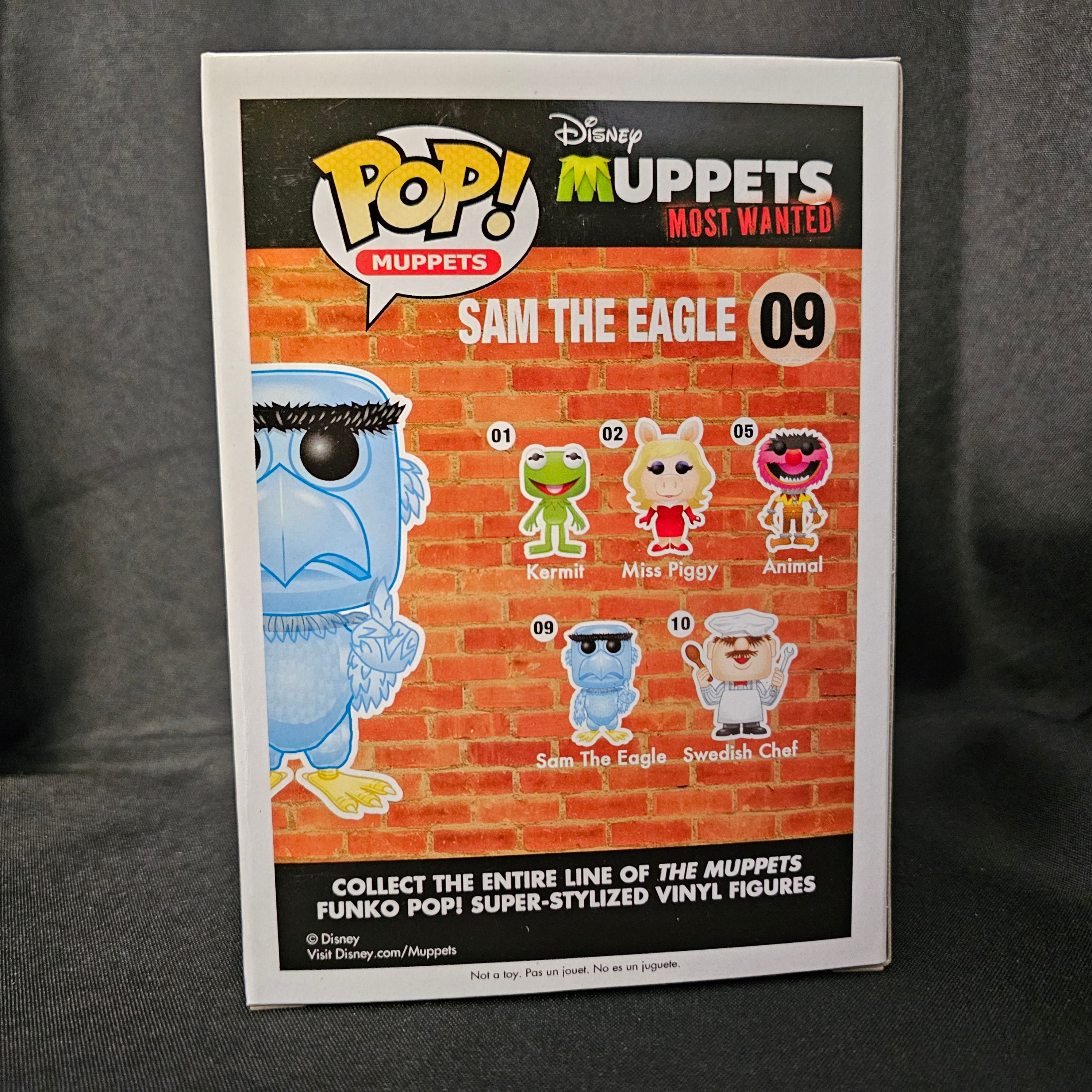 The Muppets: Most Wanted Pop! Vinyl Figure Sam The Eagle [09] - Fugitive Toys