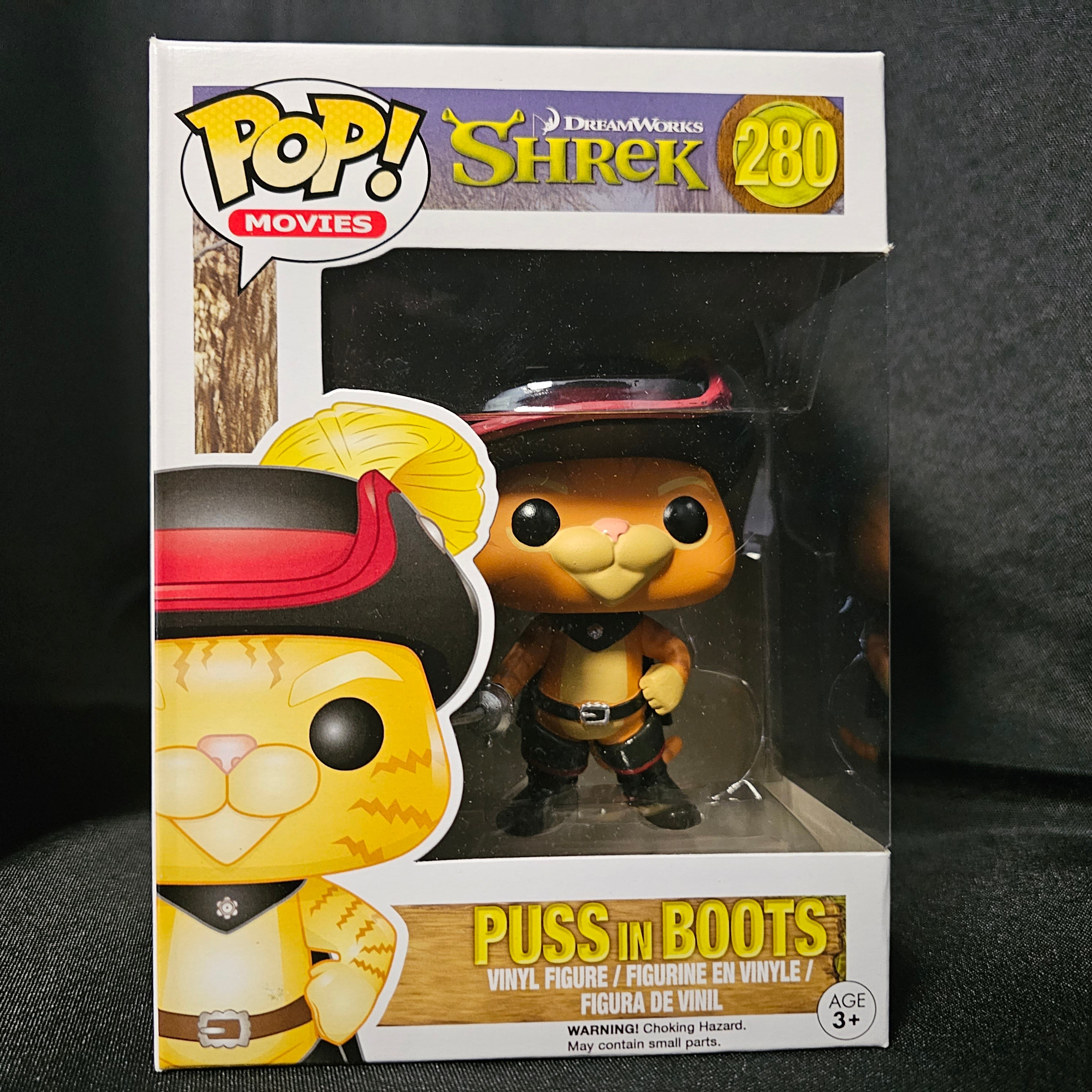 Movies Pop! Vinyl Figure Puss in Boots [Shrek] [280] - Fugitive Toys