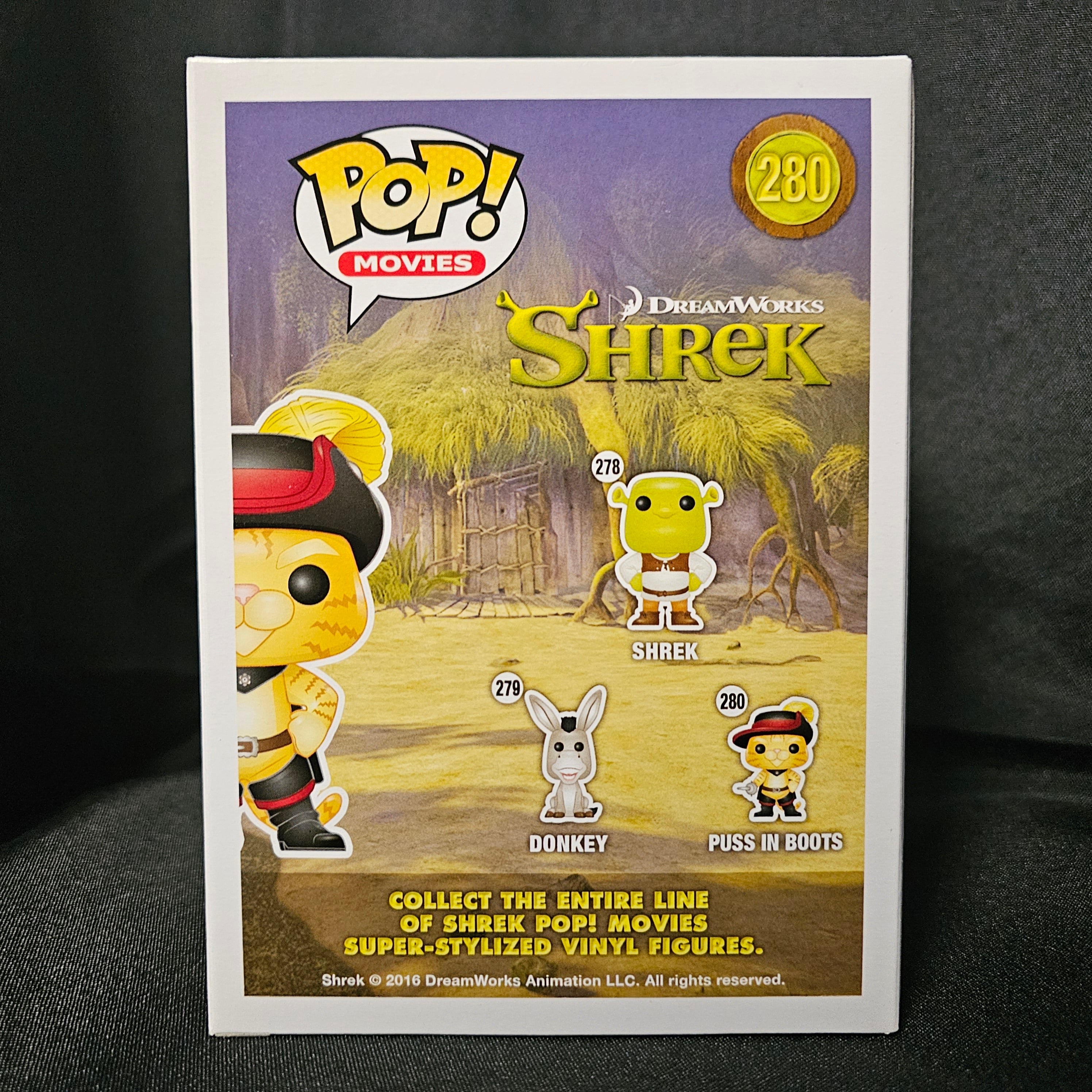 Movies Pop! Vinyl Figure Puss in Boots [Shrek] [280] - Fugitive Toys