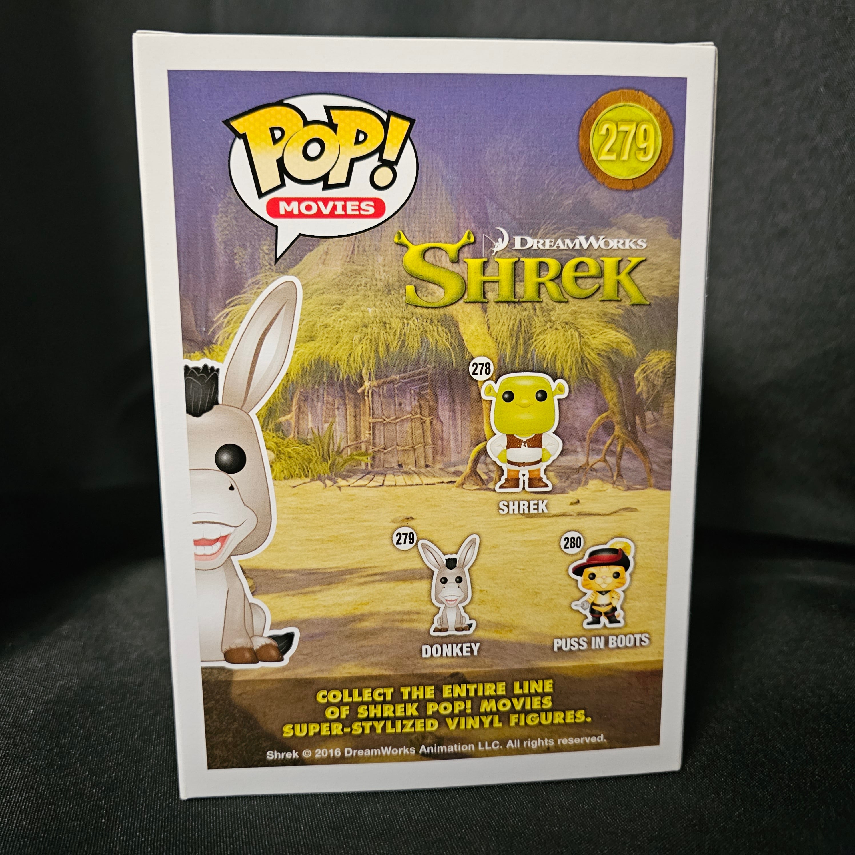 Movies Pop! Vinyl Figure Donkey [Shrek] [279] - Fugitive Toys