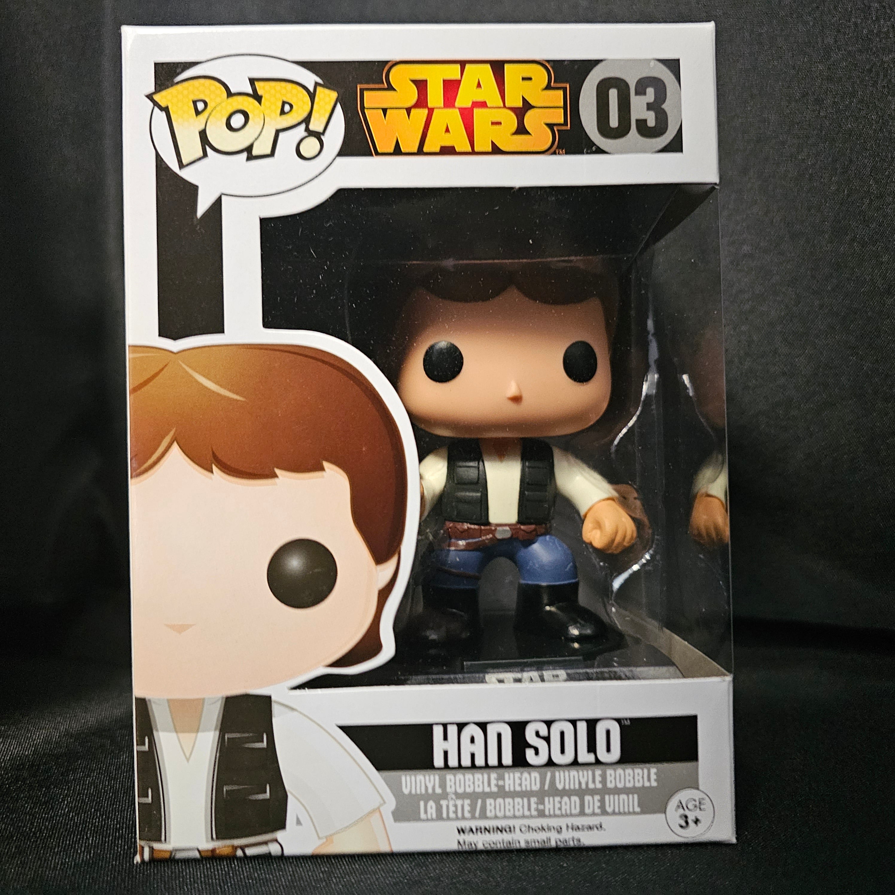 Star Wars Pop! Vinyl Bobblehead Han Solo [Re-Release] [03] - Fugitive Toys