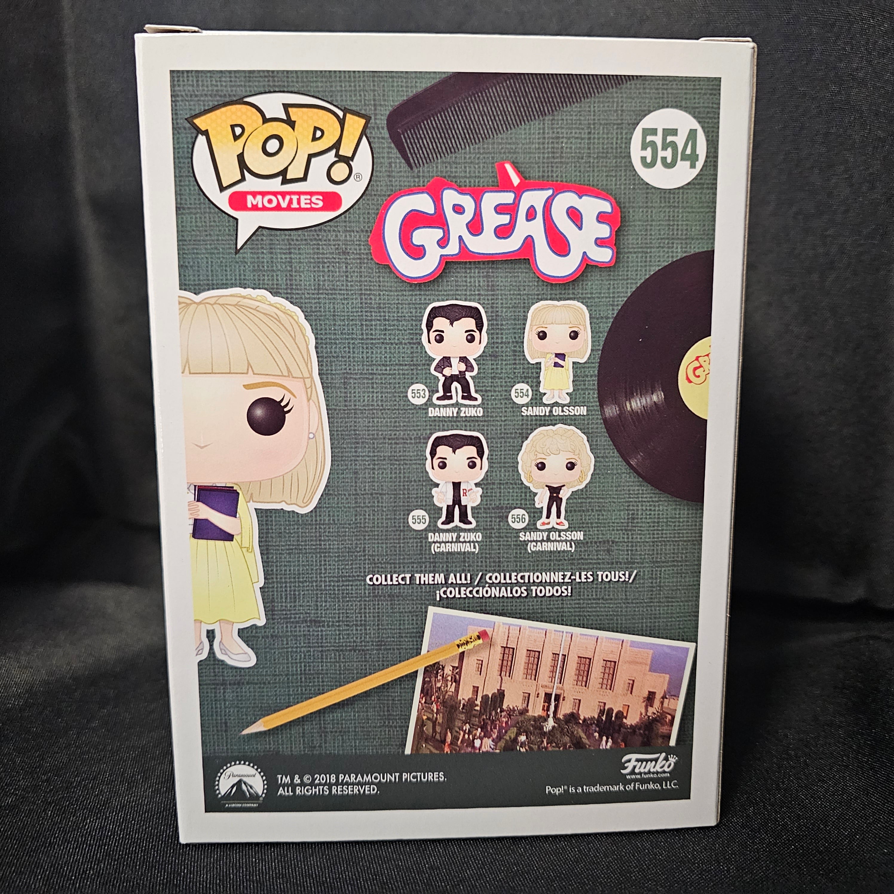 Grease Pop! Vinyl Figure Sandy Olsson [554] - Fugitive Toys