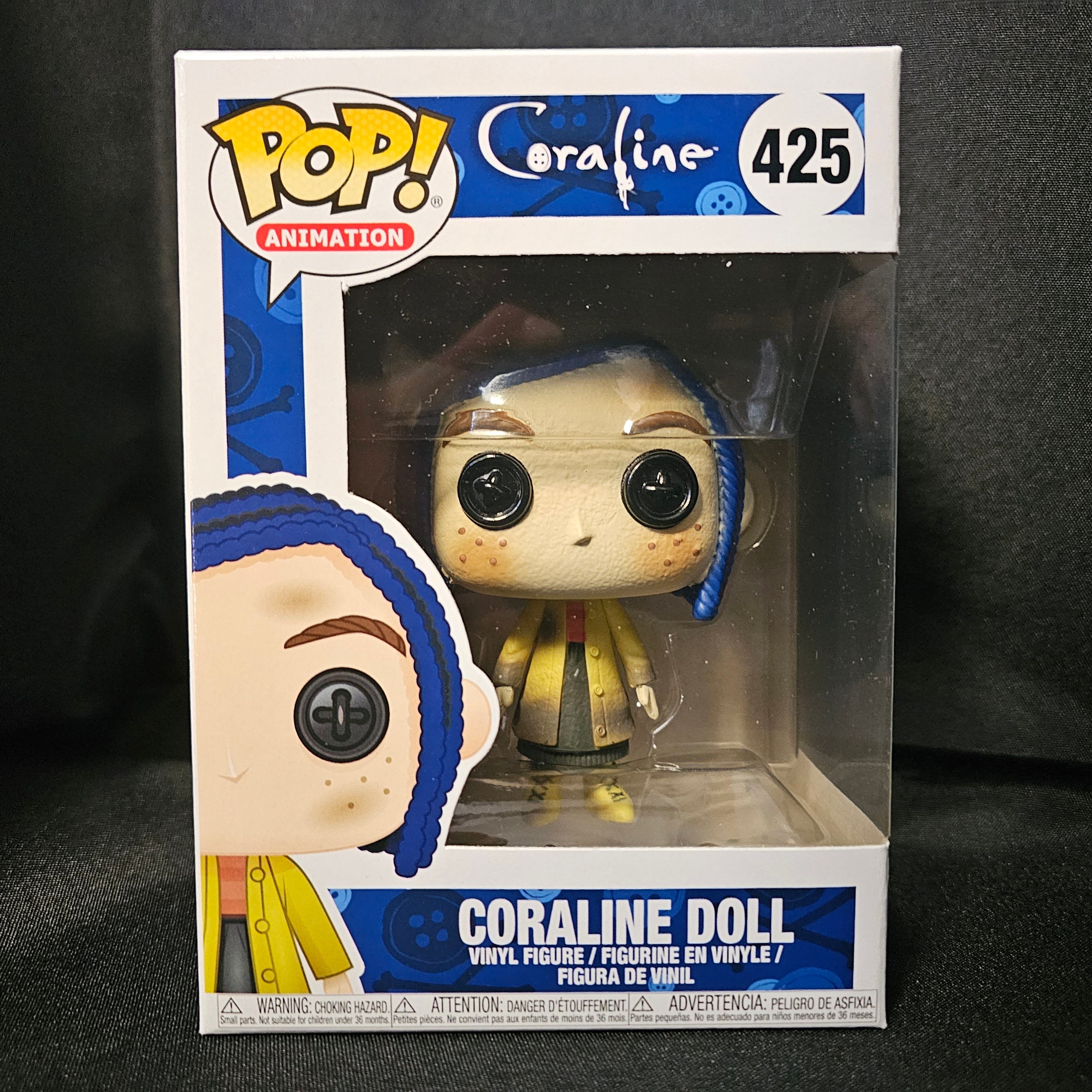 Coraline Pop! Vinyl Figure Coraline as a Doll [425] - Fugitive Toys