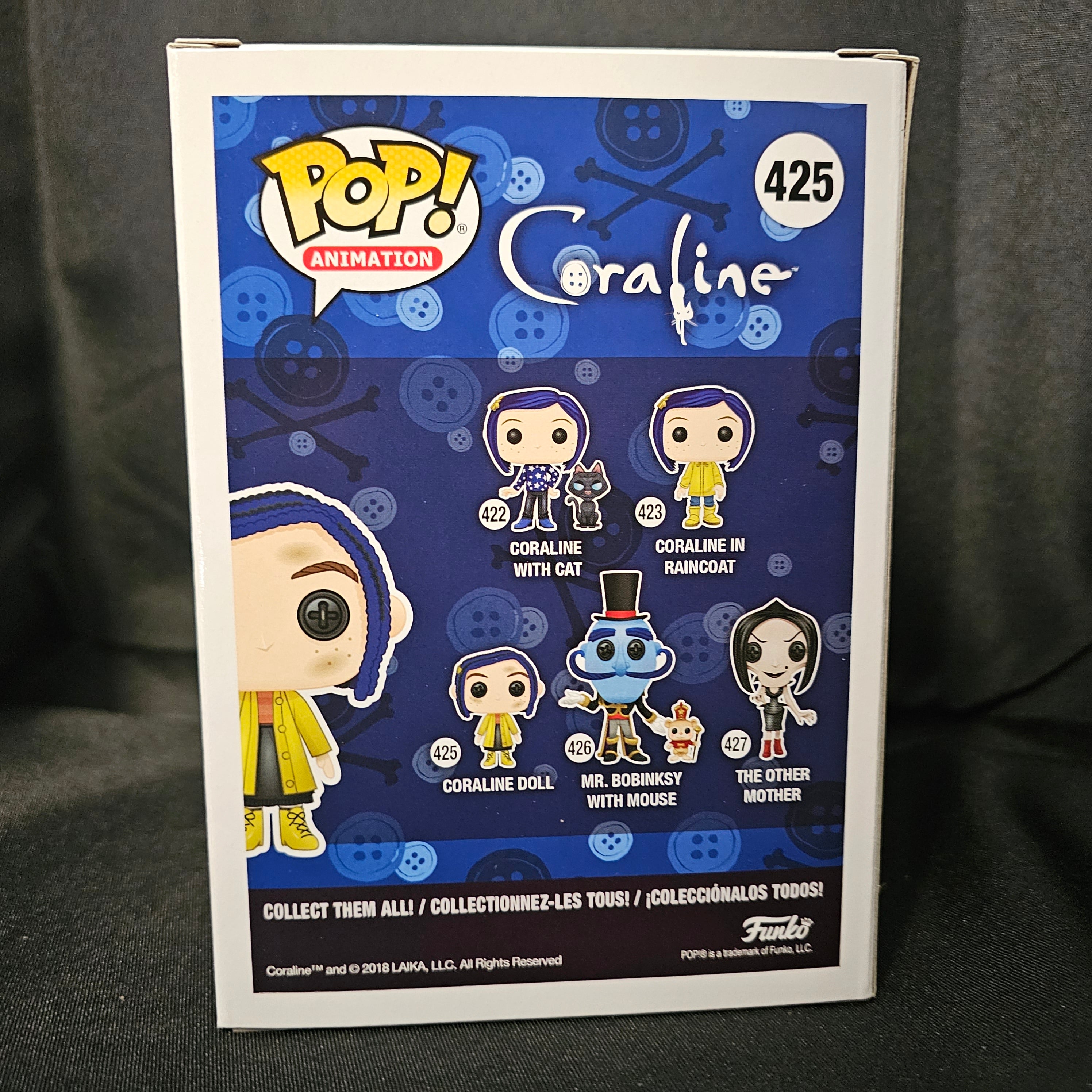 Coraline Pop! Vinyl Figure Coraline as a Doll [425] - Fugitive Toys