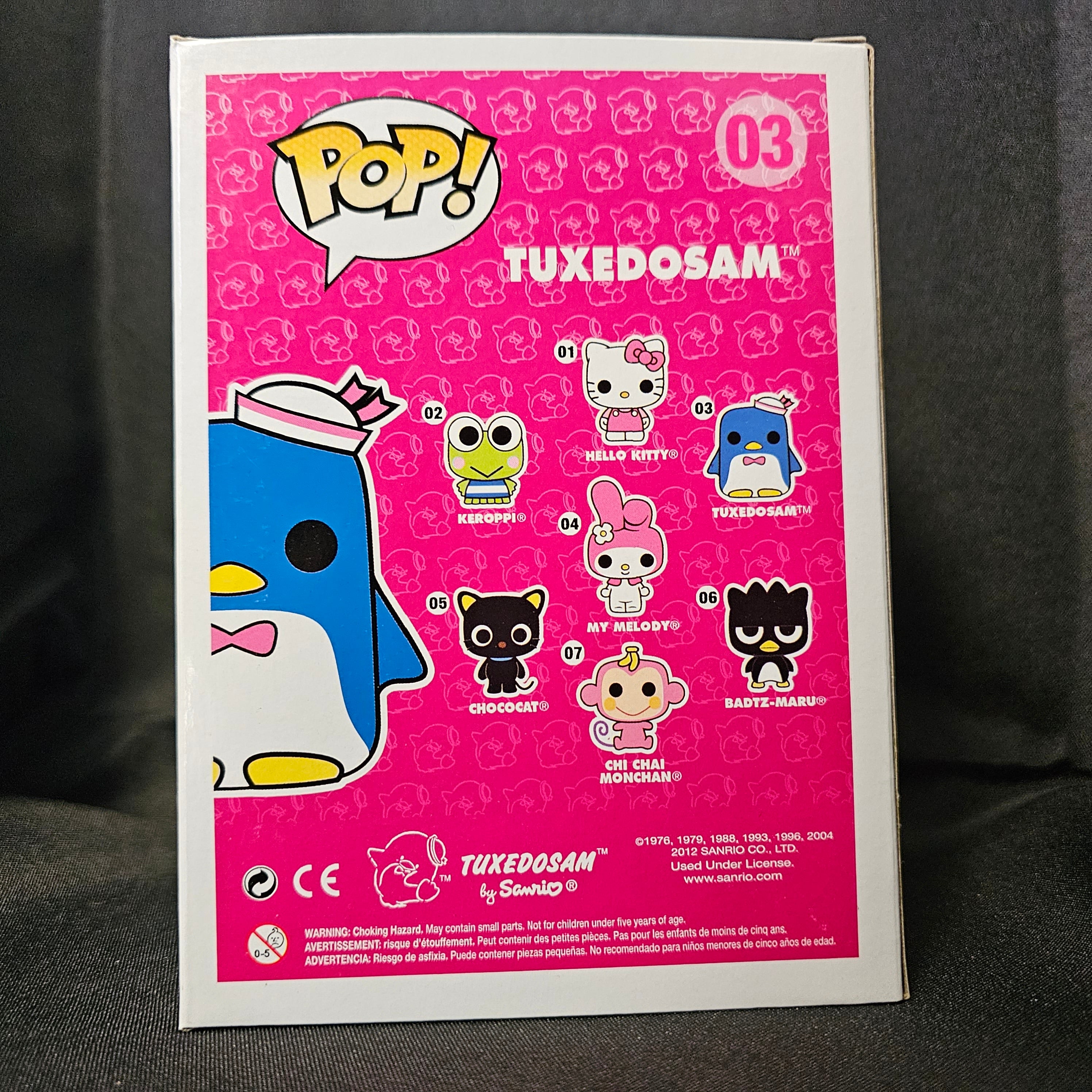 Sanrio Pop! Vinyl Figure Tuxedo Sam [03] - Fugitive Toys