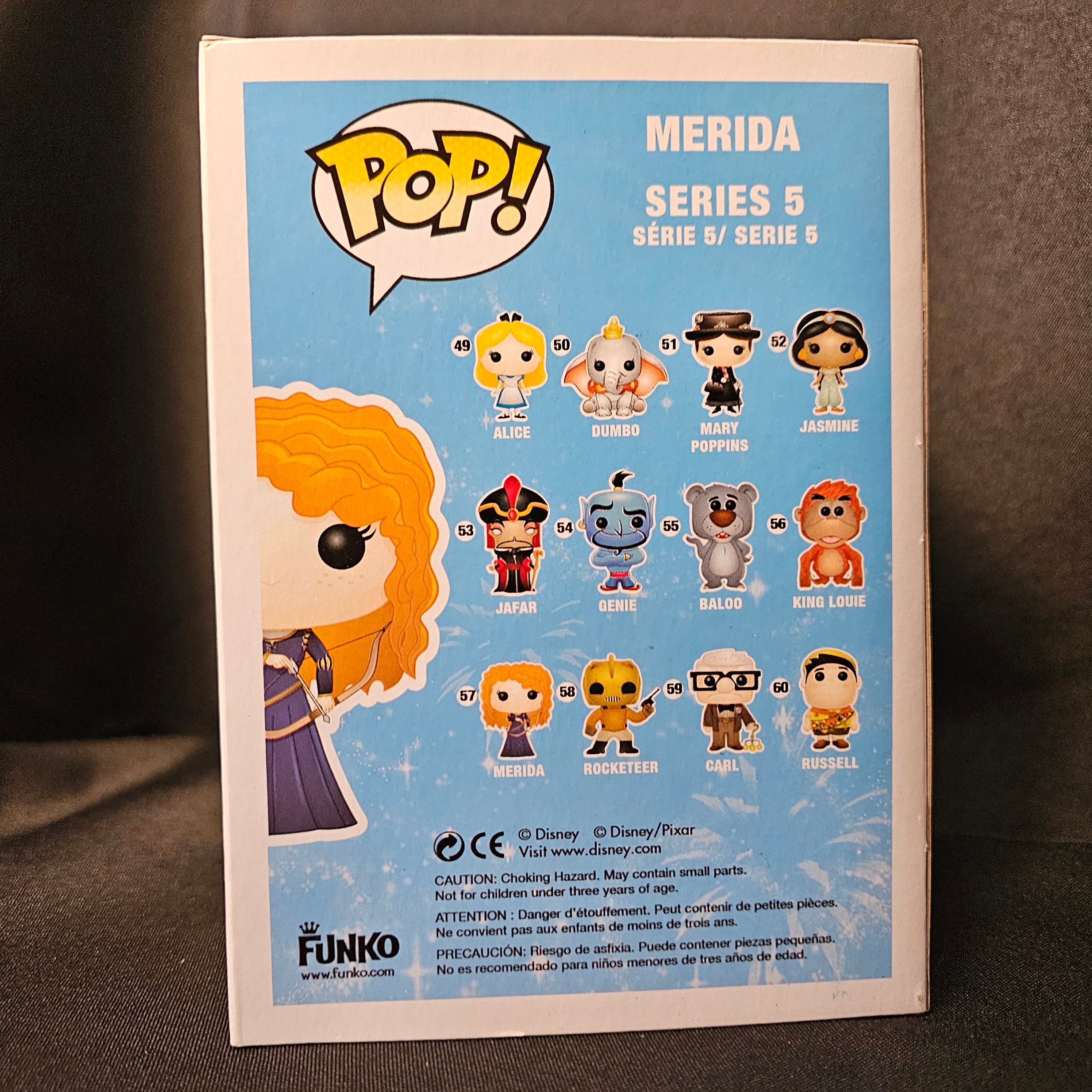 Disney Pop! Vinyl Figure Merida [Metallic] [Brave] [SDCC 2013 Exclusive] [57] - Fugitive Toys