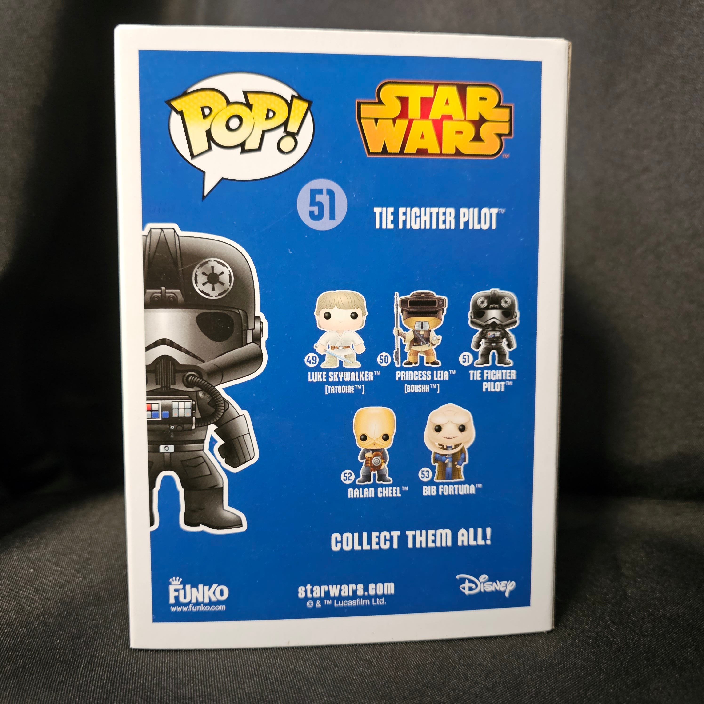 Star Wars Pop! Vinyl Bobblehead Chrome Tie Fighter Pilot [NYCC 2015 Exclusive] [51] - Fugitive Toys