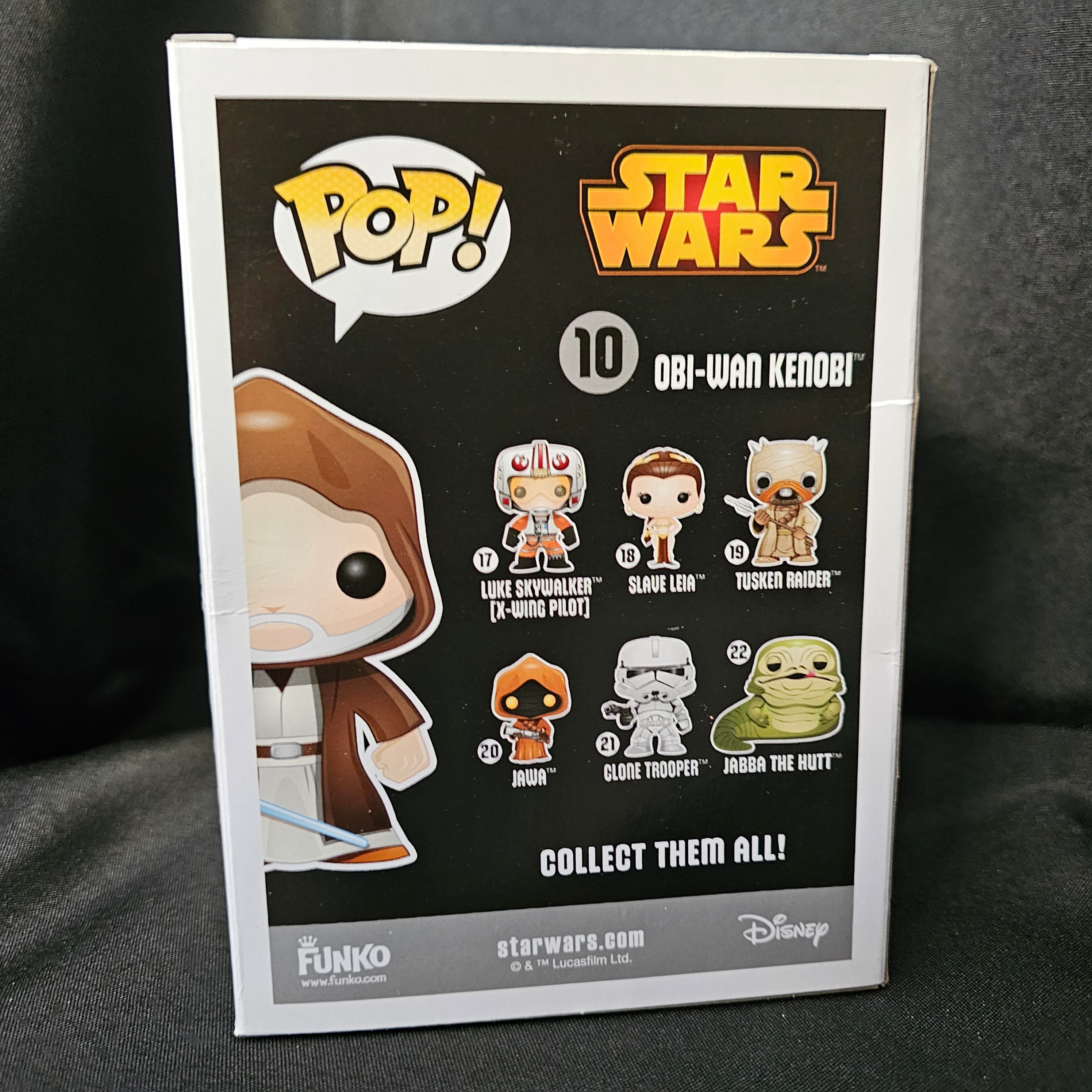 Star Wars Pop! Vinyl Figures Obi Wan Kenobi [Black Box] [10] - Fugitive Toys