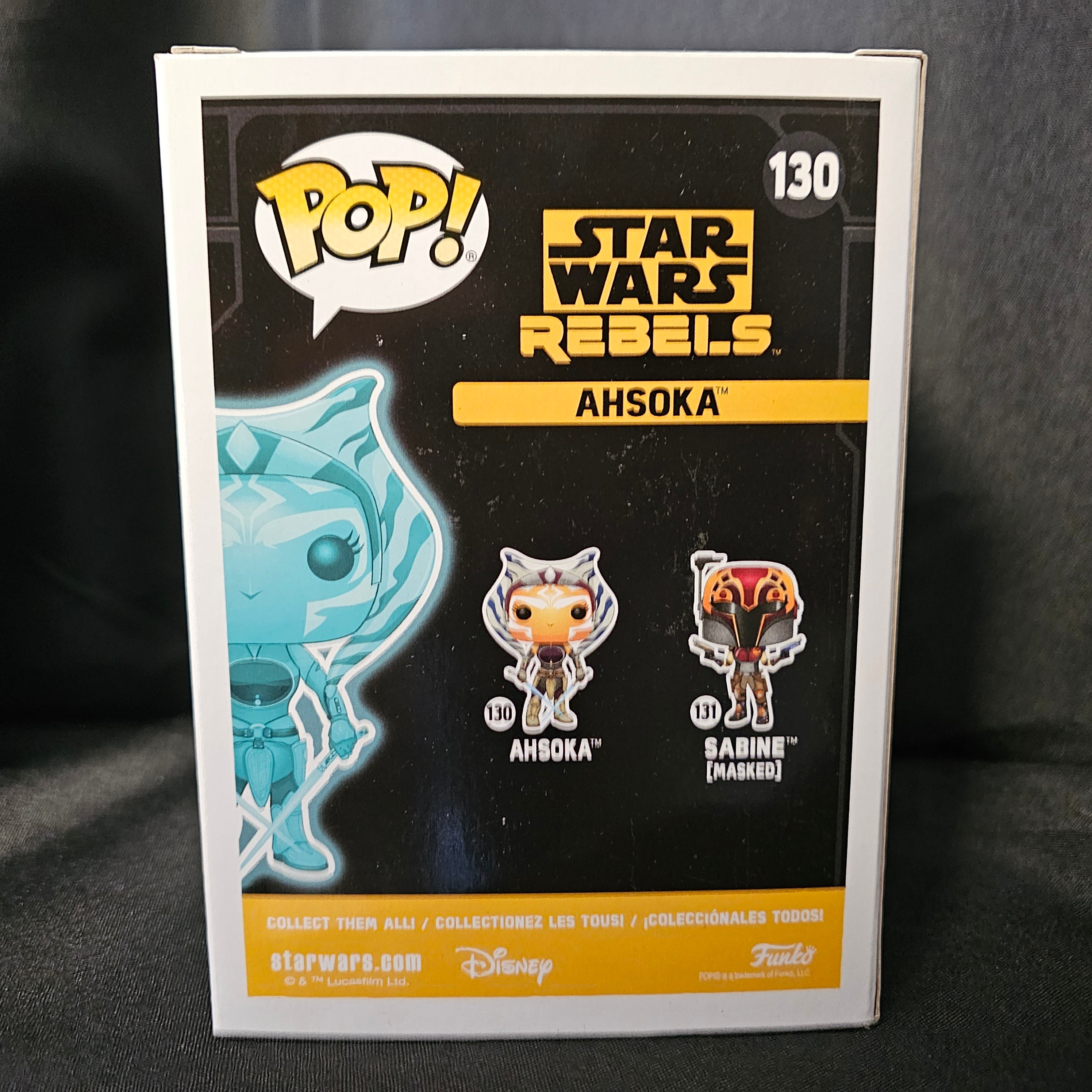 Star Wars Rebels Pop! Vinyl Figure Ahsoka (Holographic) [L.A. Comic Con] [130] - Fugitive Toys