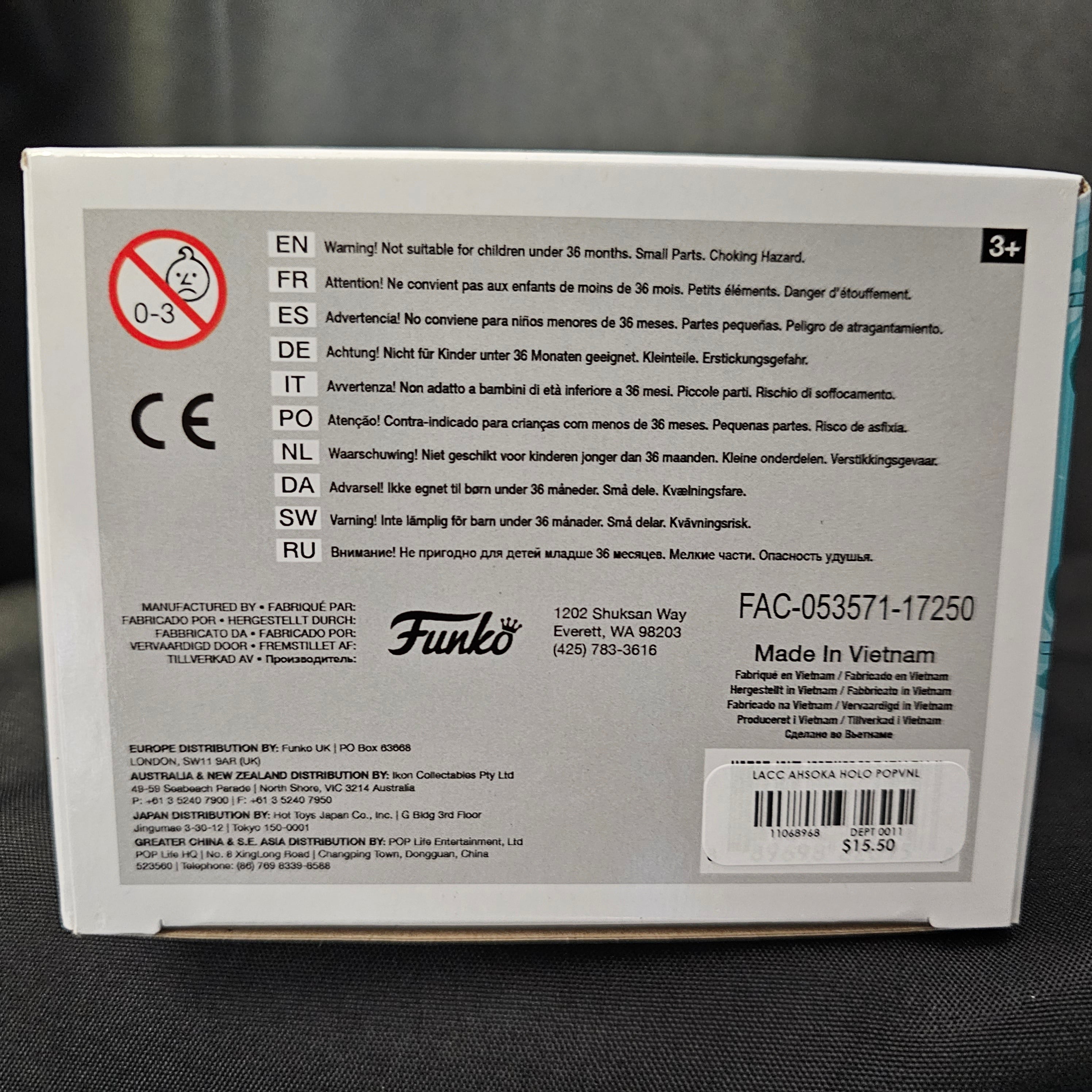 Star Wars Rebels Pop! Vinyl Figure Ahsoka (Holographic) [L.A. Comic Con] [130] - Fugitive Toys