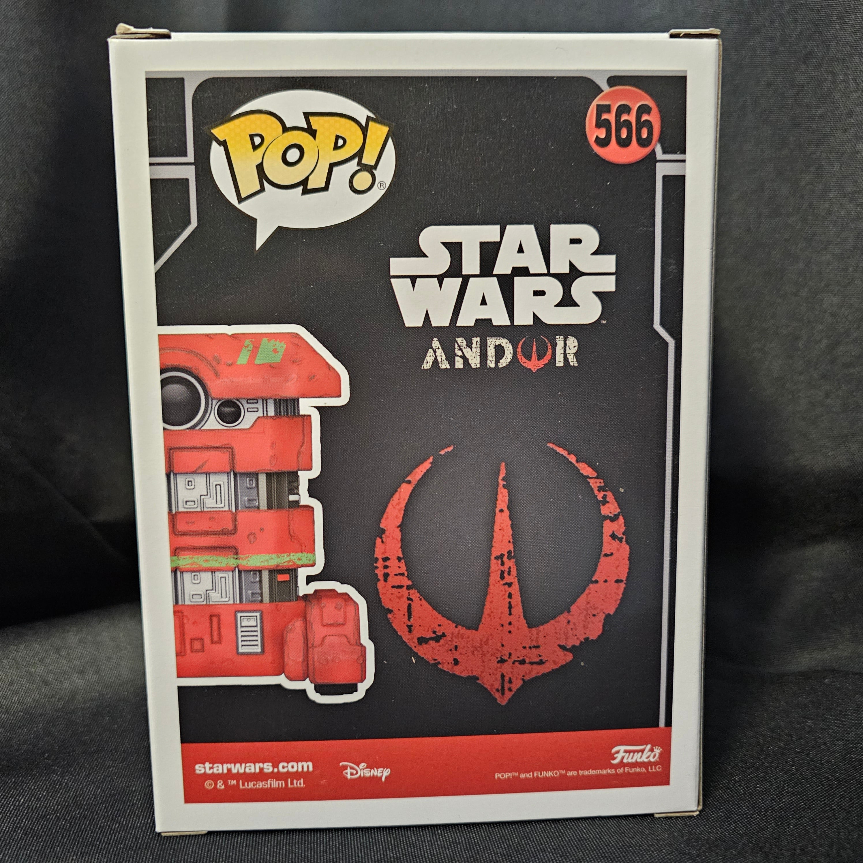 Star Wars Pop! Vinyl Figure B2EMO [Andor] [NYCC 2022] [534] - Fugitive Toys