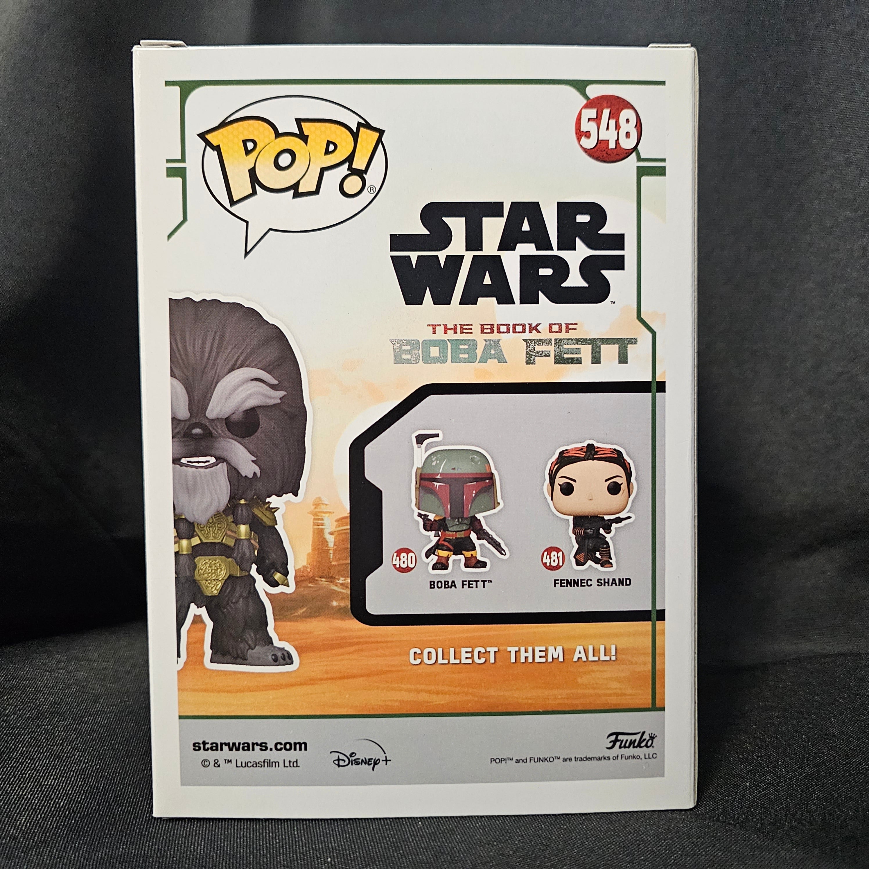 Star Wars Pop! Vinyl Figure Flocked Krrsantan [The Book of Boba Fett] [SDCC 2022] [534] - Fugitive Toys