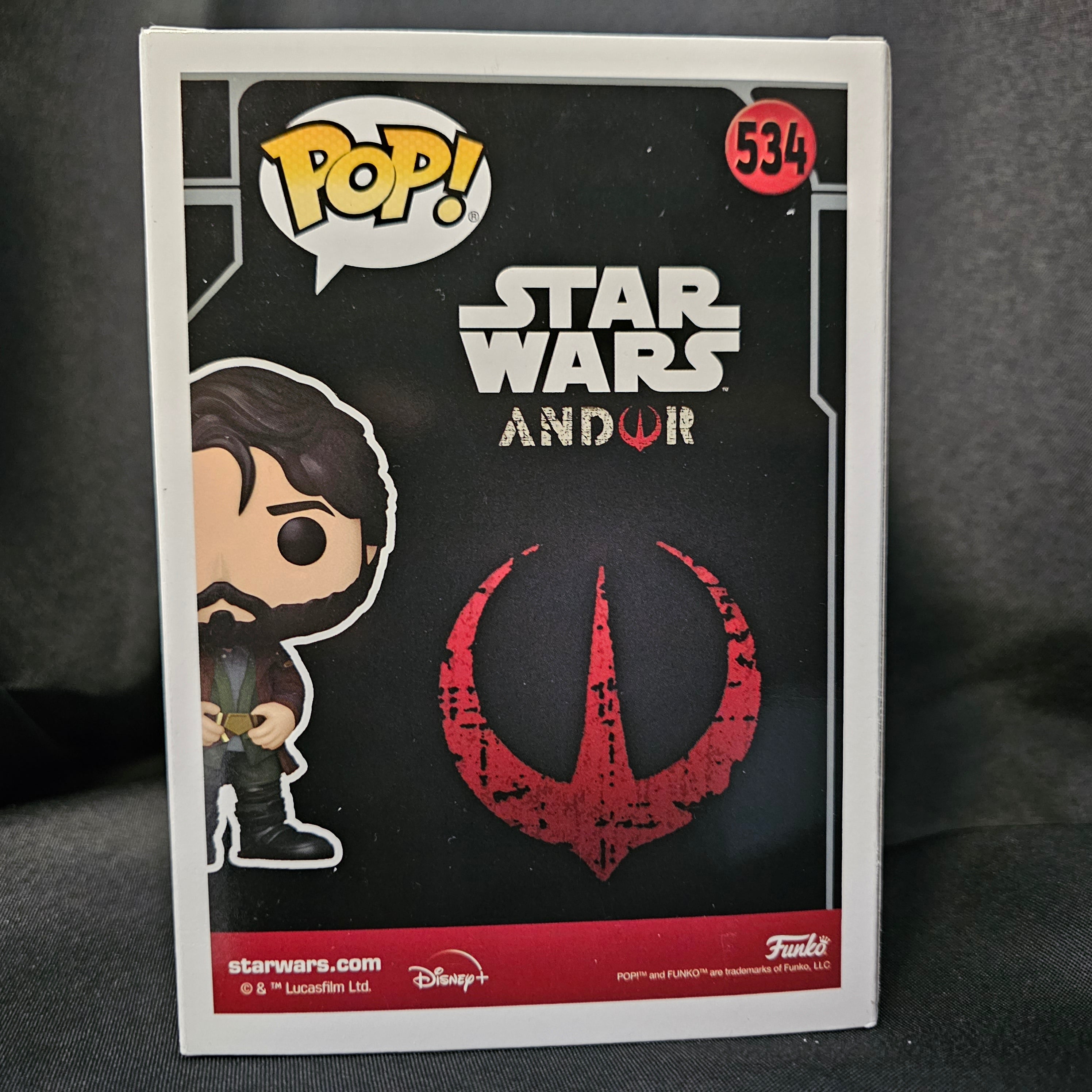 Star Wars Pop! Vinyl Figure Cassian Andor [Andor] [SDCC 2022] [534] - Fugitive Toys