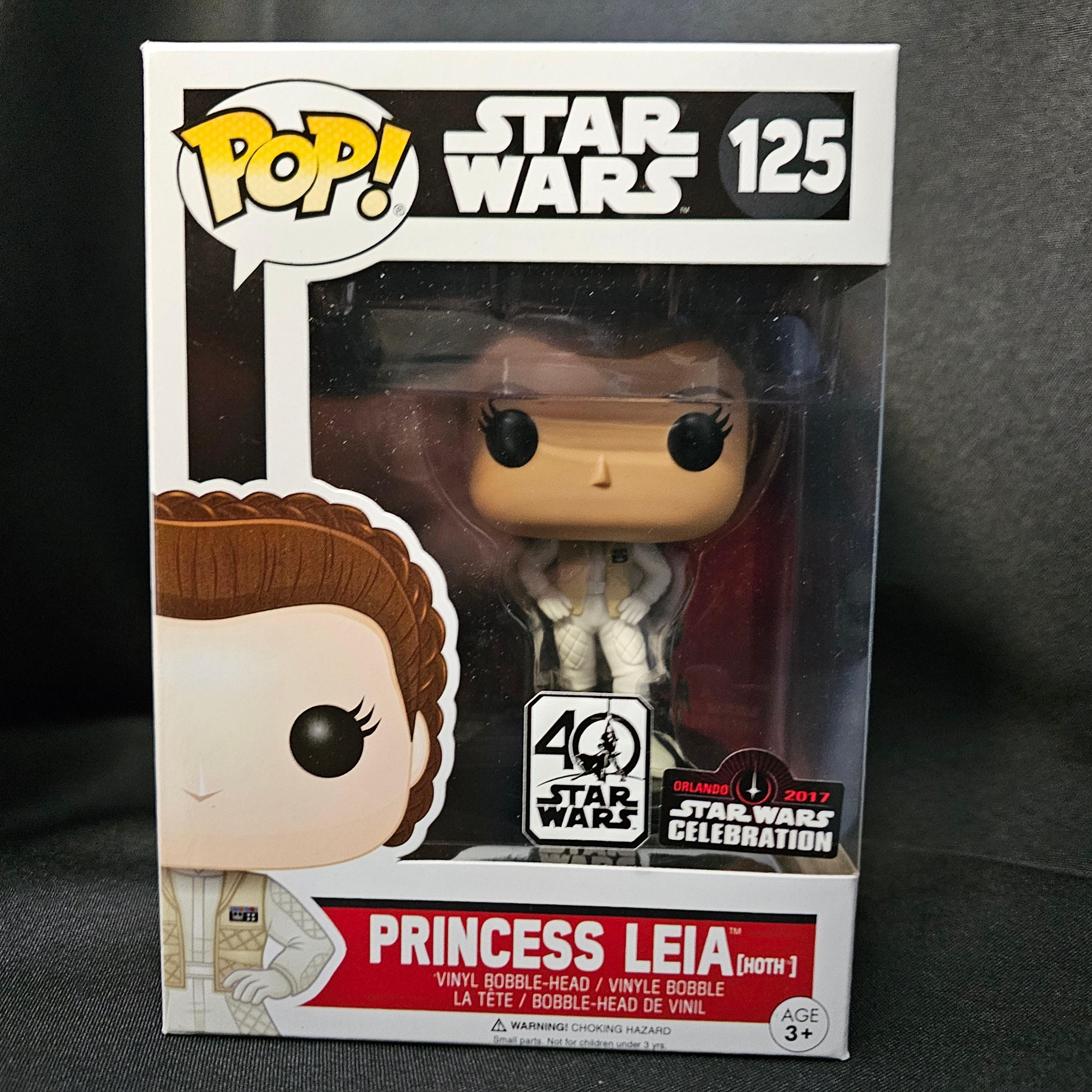 Star Wars Pop! Vinyl Figure Princess Leia [Hoth] [Galactic Convention 2017] [125] - Fugitive Toys