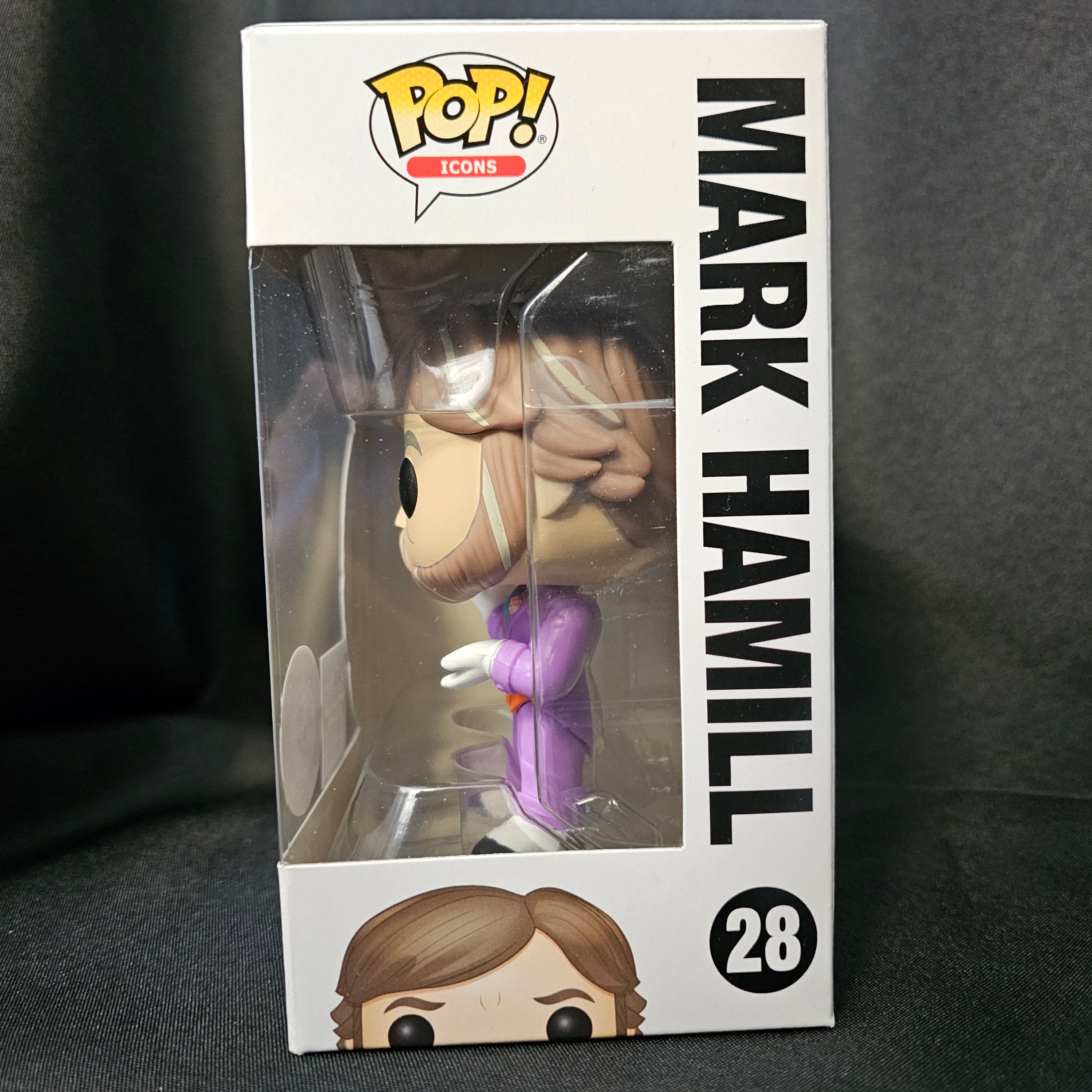 Icons Pop! Vinyl Figure Mark Hamill [The Joker] [D Con 2019] [28] - Fugitive Toys