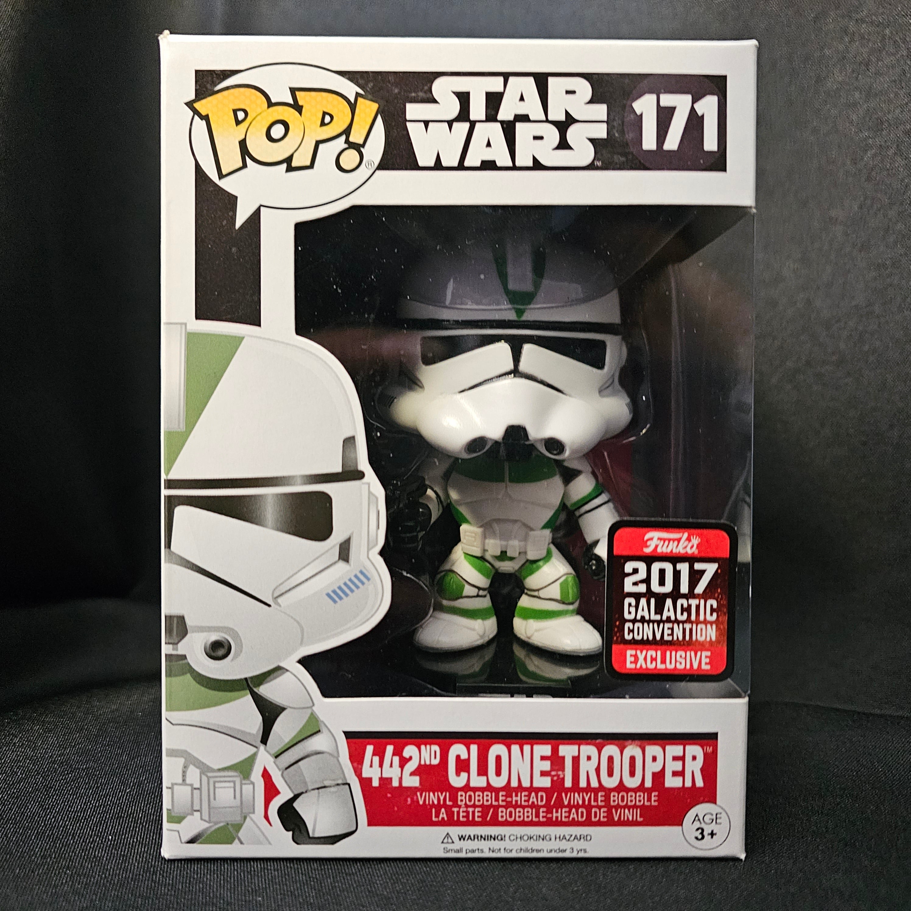 Star Wars Pop! Vinyl Figures 442nd Clone Trooper [Galactic Convention 2017] [171] - Fugitive Toys