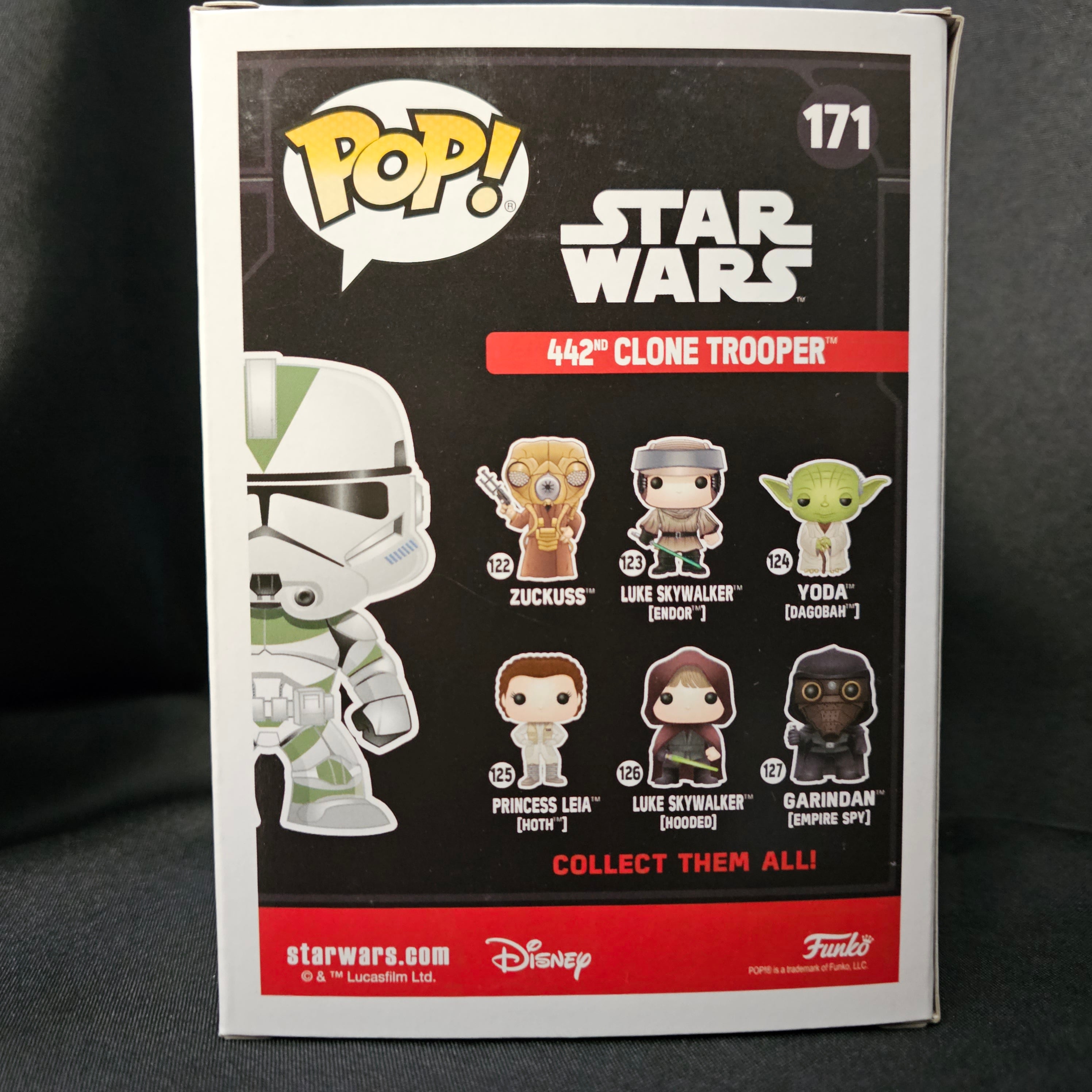 Star Wars Pop! Vinyl Figures 442nd Clone Trooper [Galactic Convention 2017] [171] - Fugitive Toys