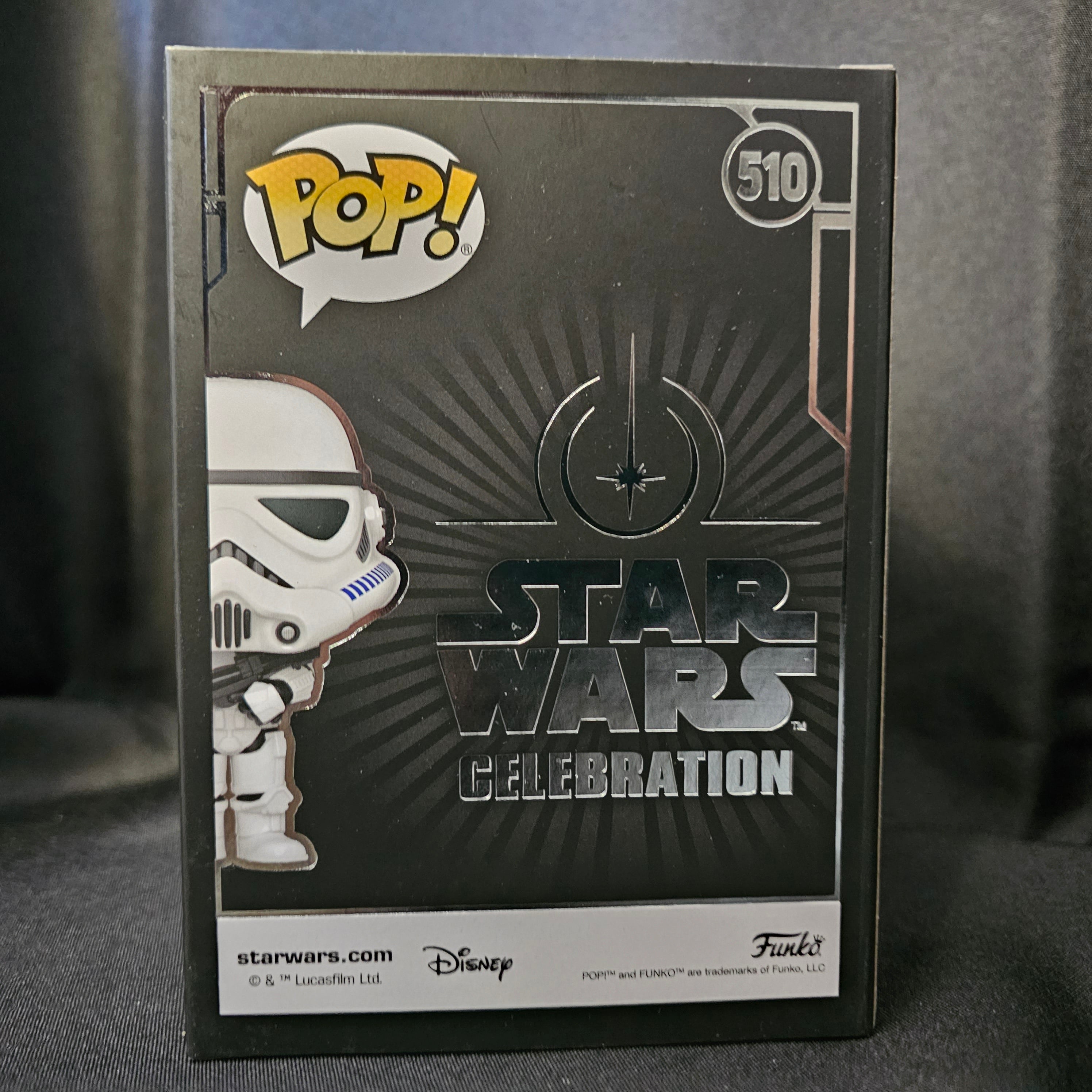 Star Wars Pop! Vinyl Figure Stormtrooper [Episode IV: A New Hope] [Star Wars Celebration 2022] [510] - Fugitive Toys