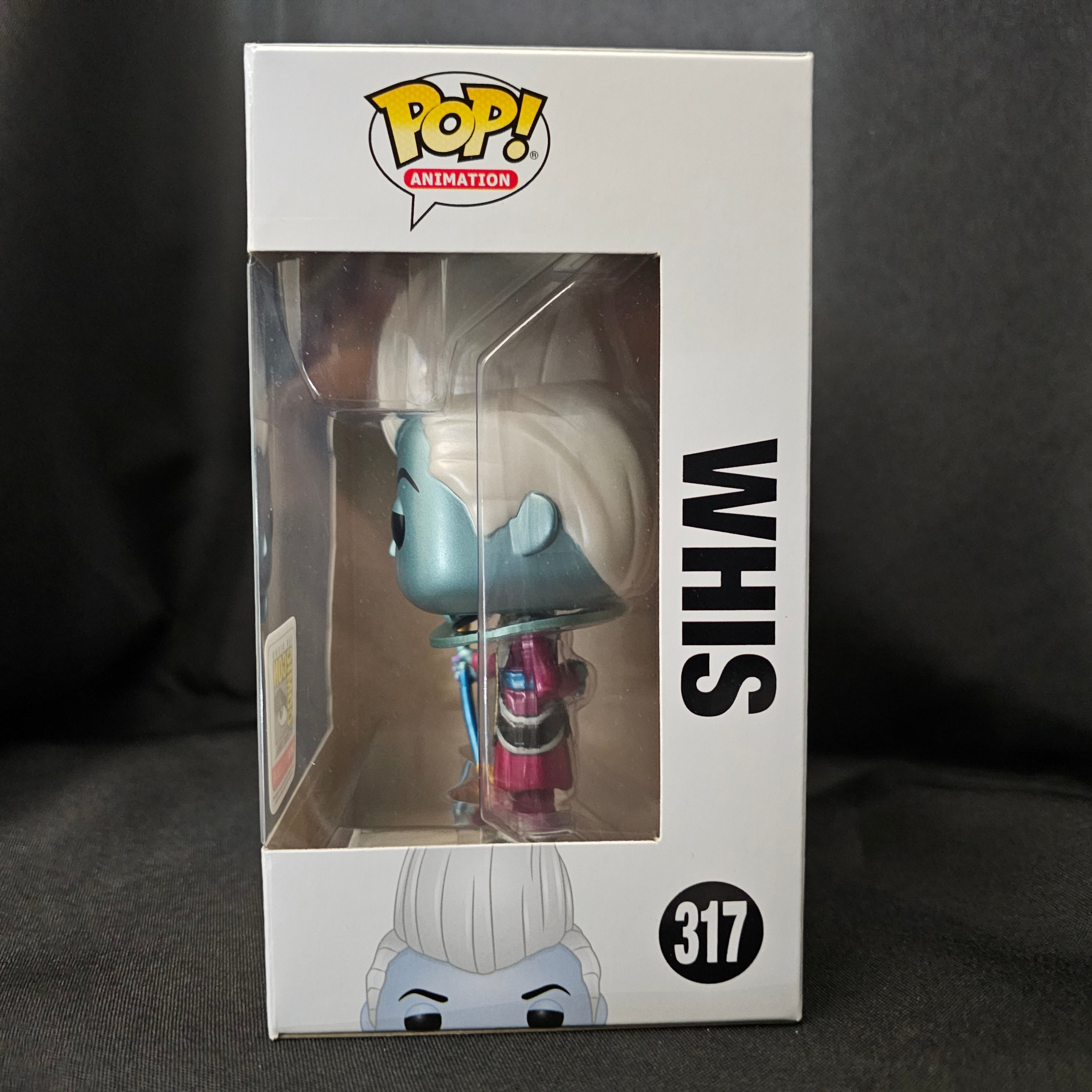 Dragon Ball Super Pop! Vinyl Figure Metallic Whis [SDCC 2018 Exclusive] [317] - Fugitive Toys