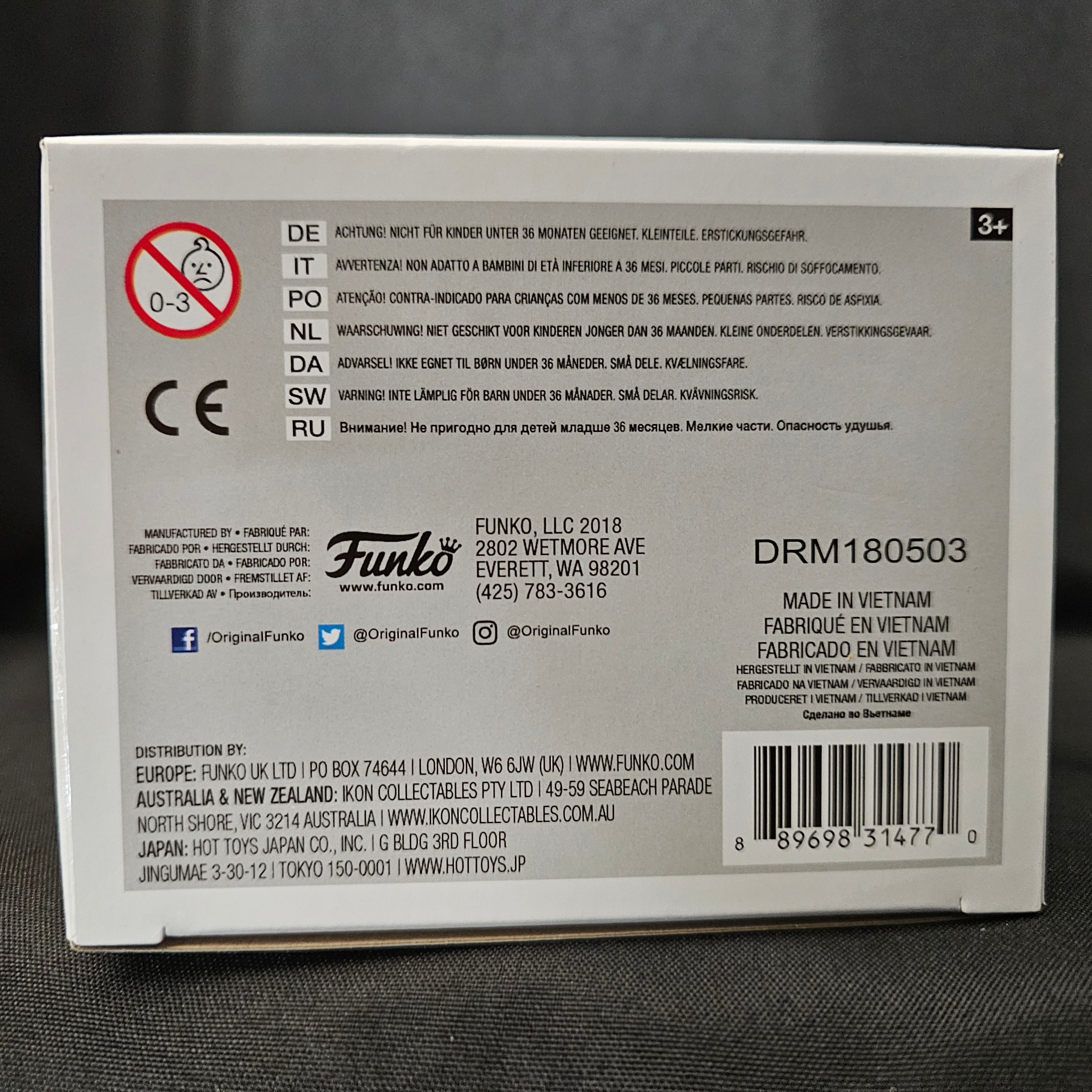 Dragon Ball Super Pop! Vinyl Figure Metallic Whis [SDCC 2018 Exclusive] [317] - Fugitive Toys