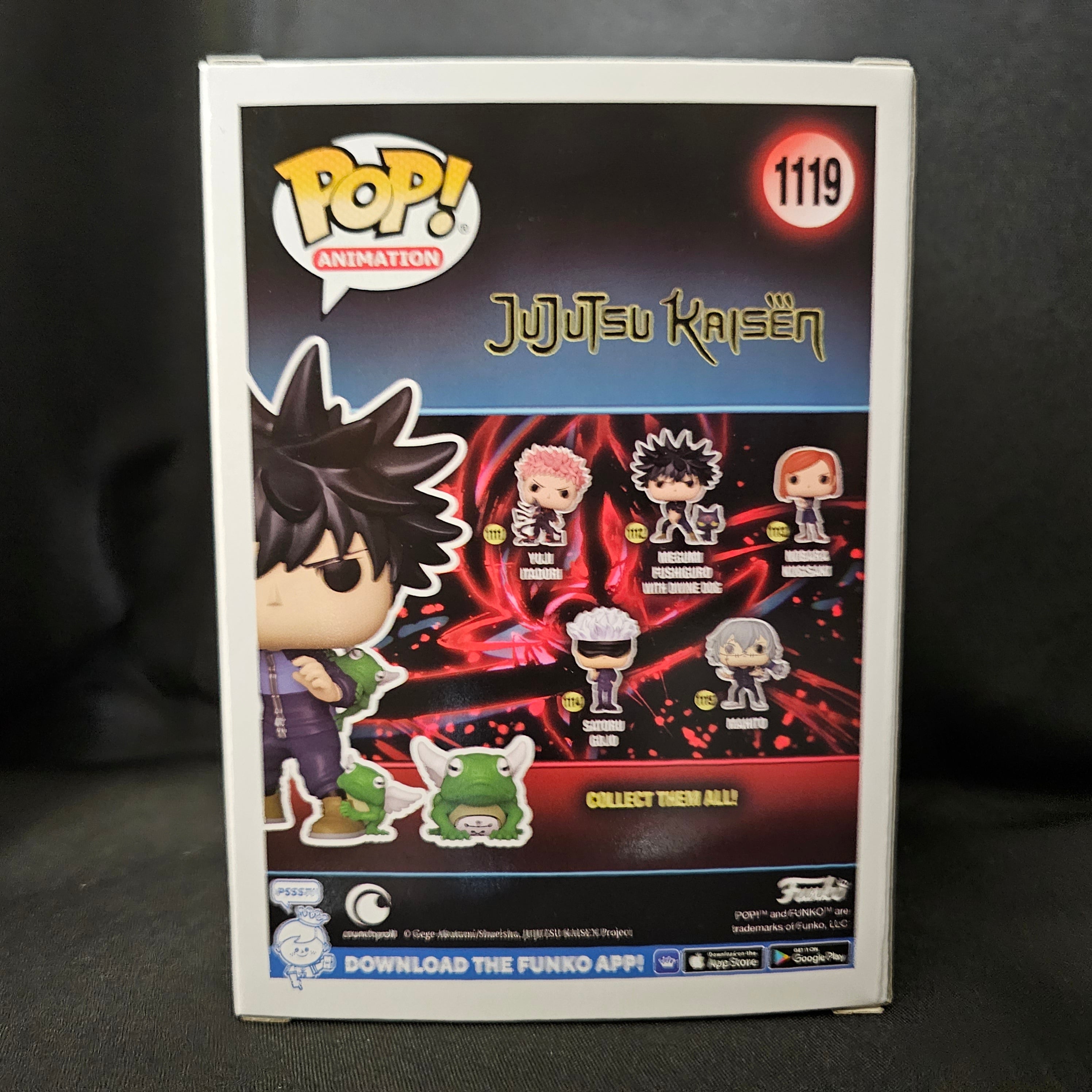 JuJuTsu Kaisen Pop! Vinyl Figure Megumi Fushiguro [With Toads] [Barnes and  Noble Exclusive] [1119] - Fugitive Toys