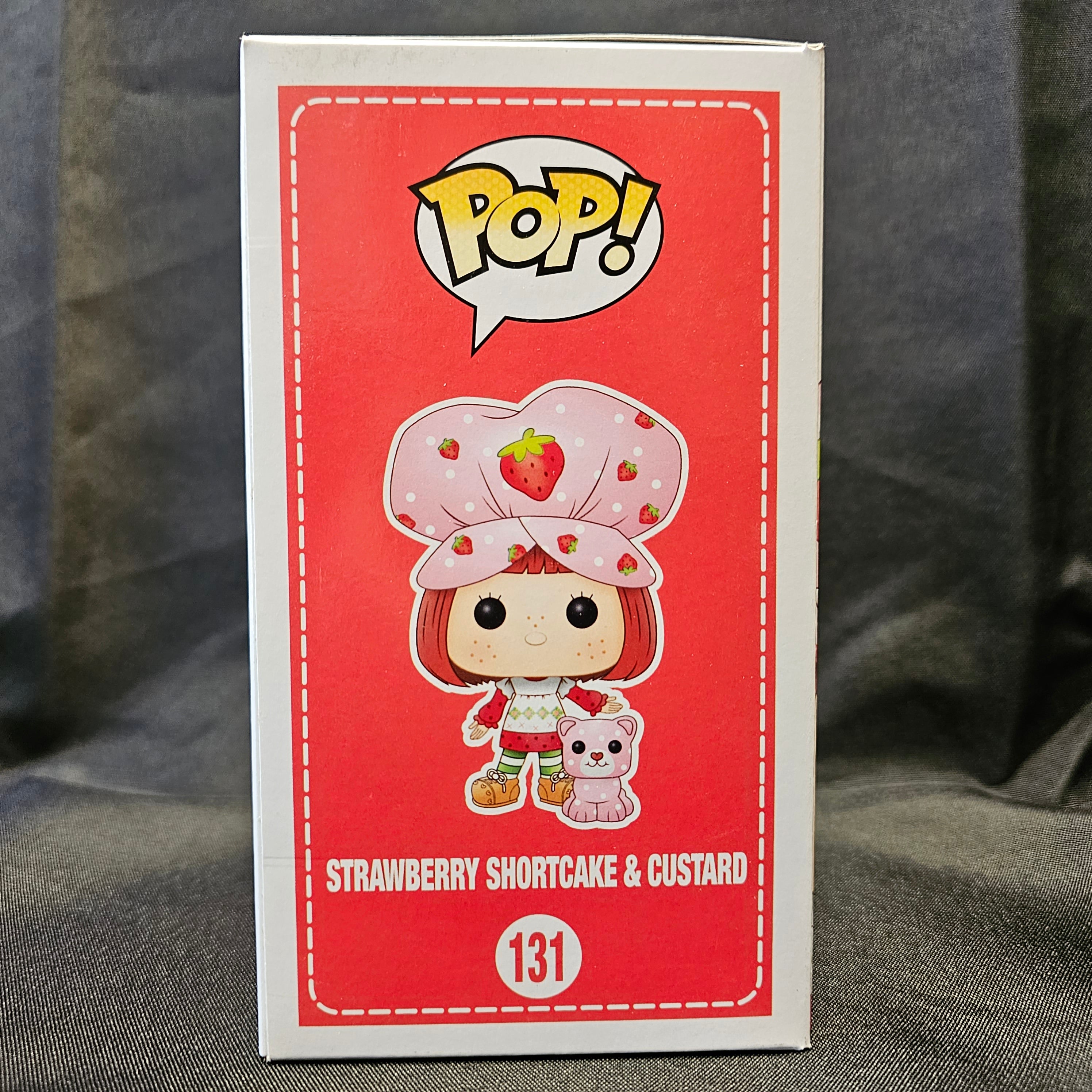 Strawberry Shortcake Pop! Vinyl Figure Strawberry Shortcake & Custard [131] - Fugitive Toys