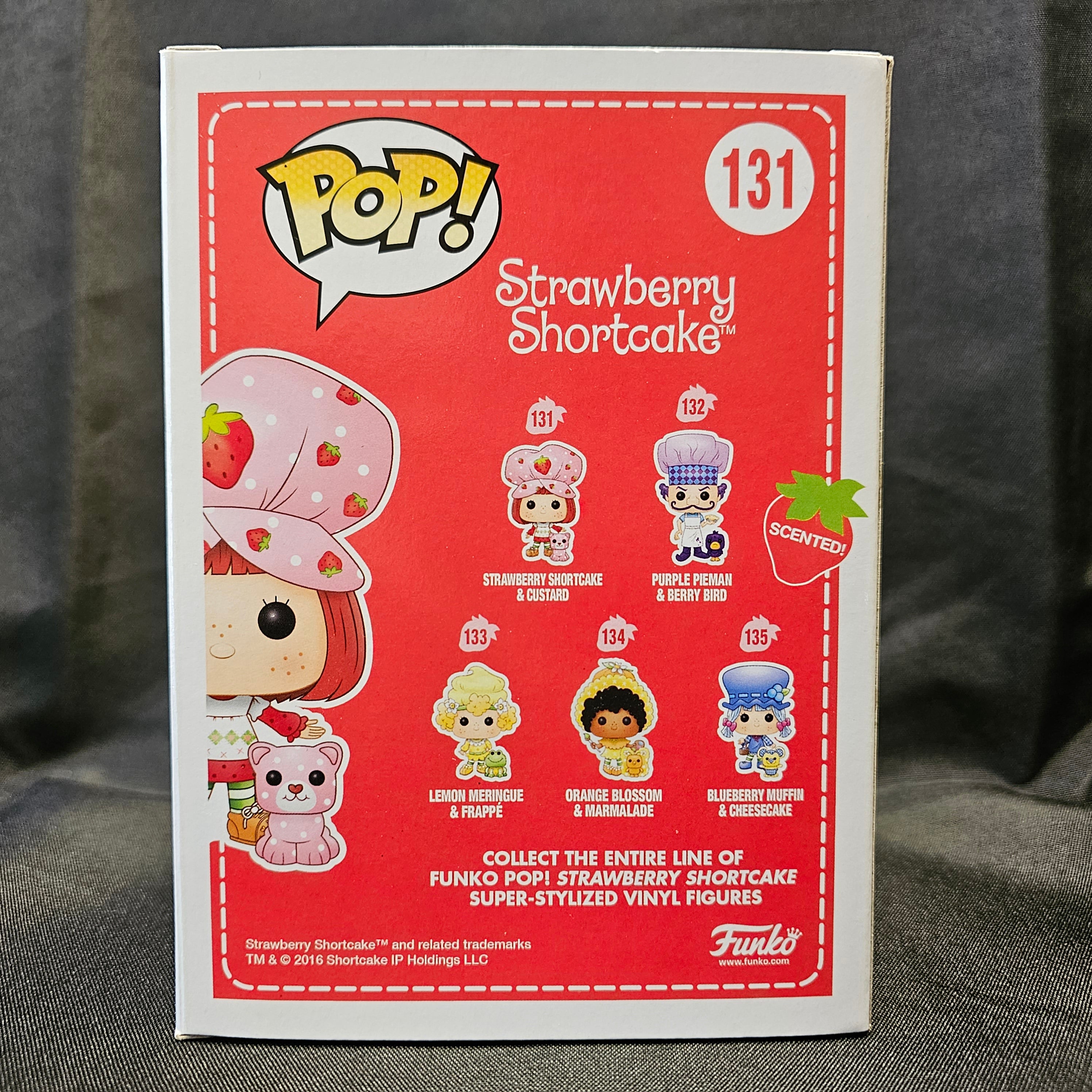 Strawberry Shortcake Pop! Vinyl Figure Strawberry Shortcake & Custard [131] - Fugitive Toys