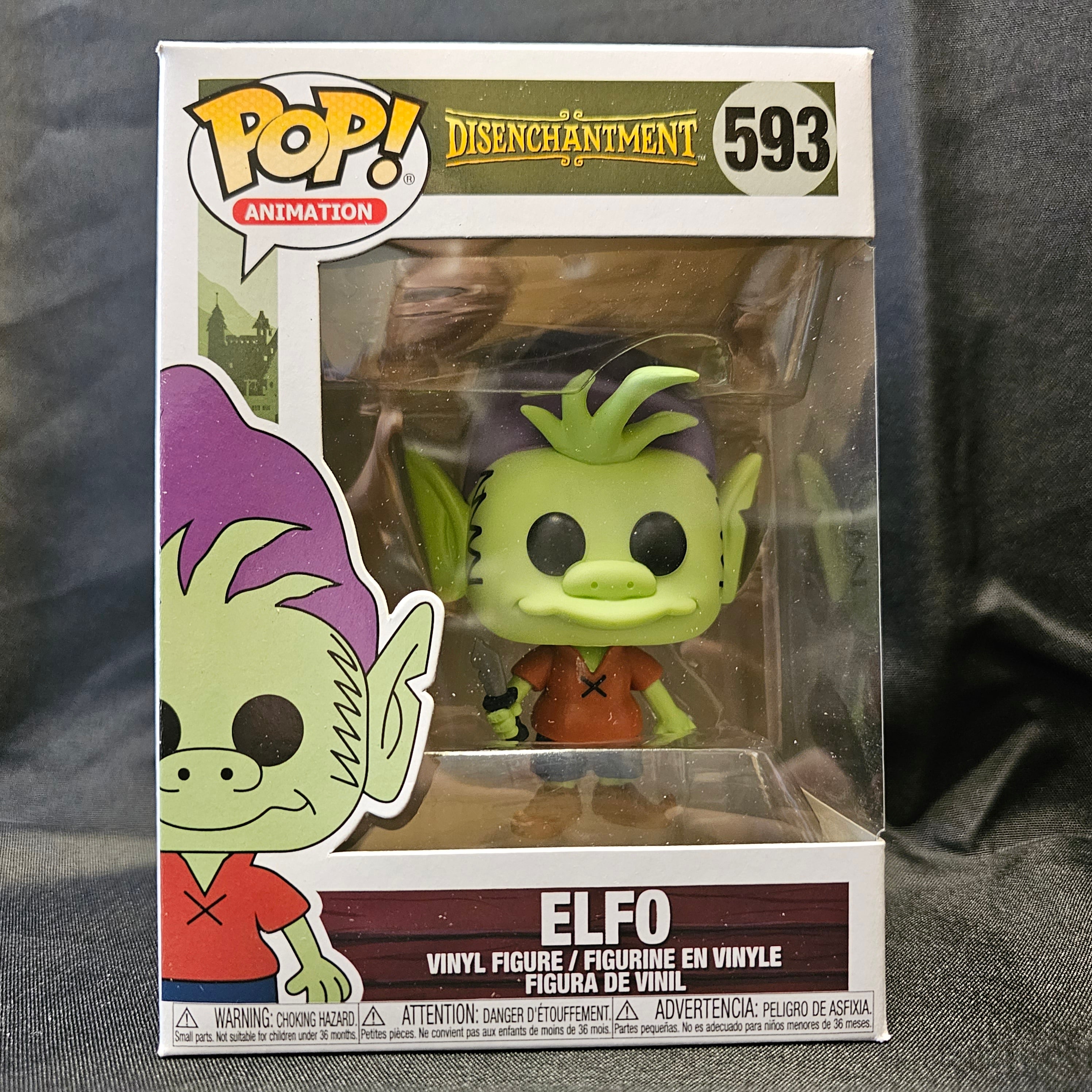 Disenchantment Pop! Vinyl Figure Elfo [593] - Fugitive Toys