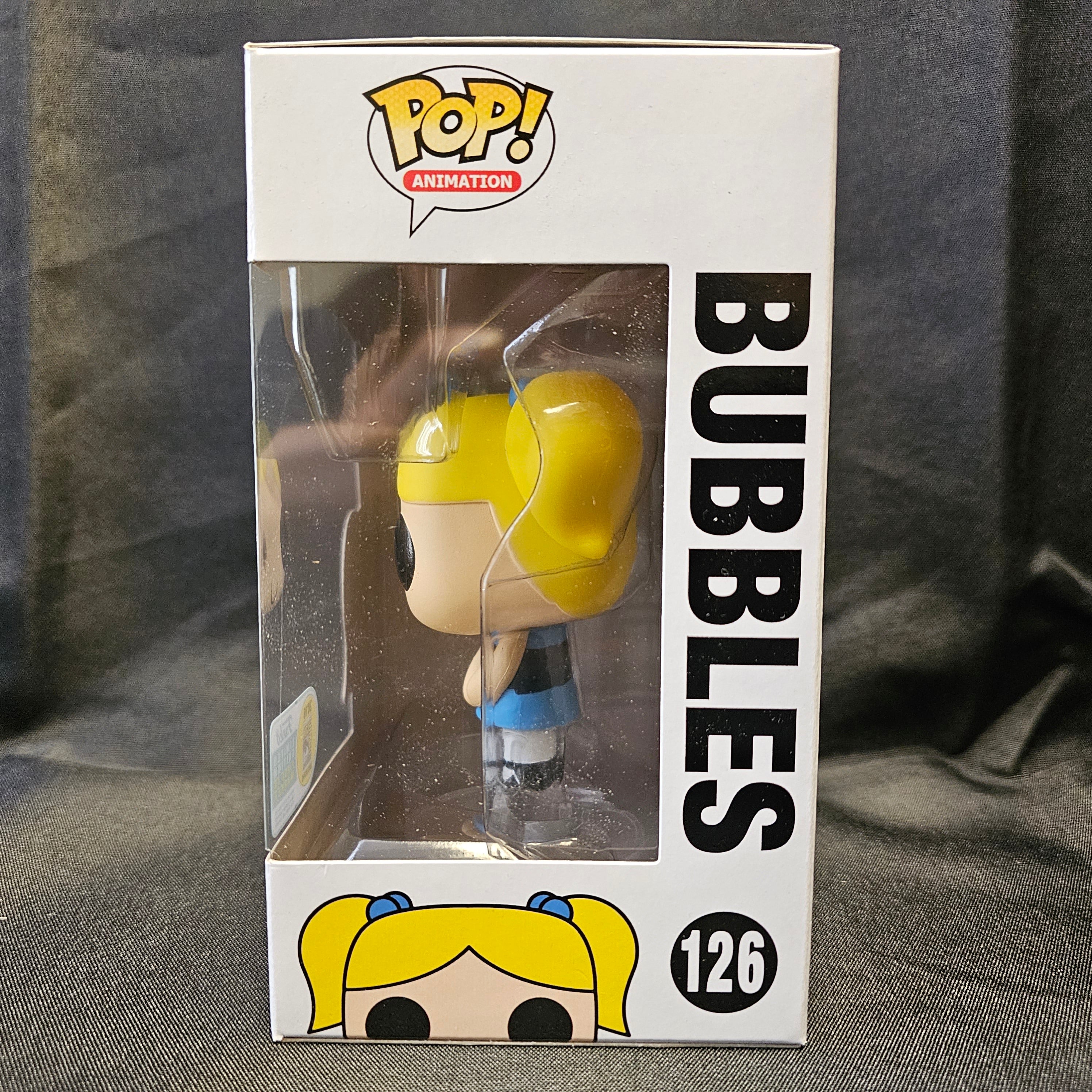 Powerpuff Girls Pop! Vinyl Figure Bubbles [First To Market] [SDCC 2016] [126] - Fugitive Toys