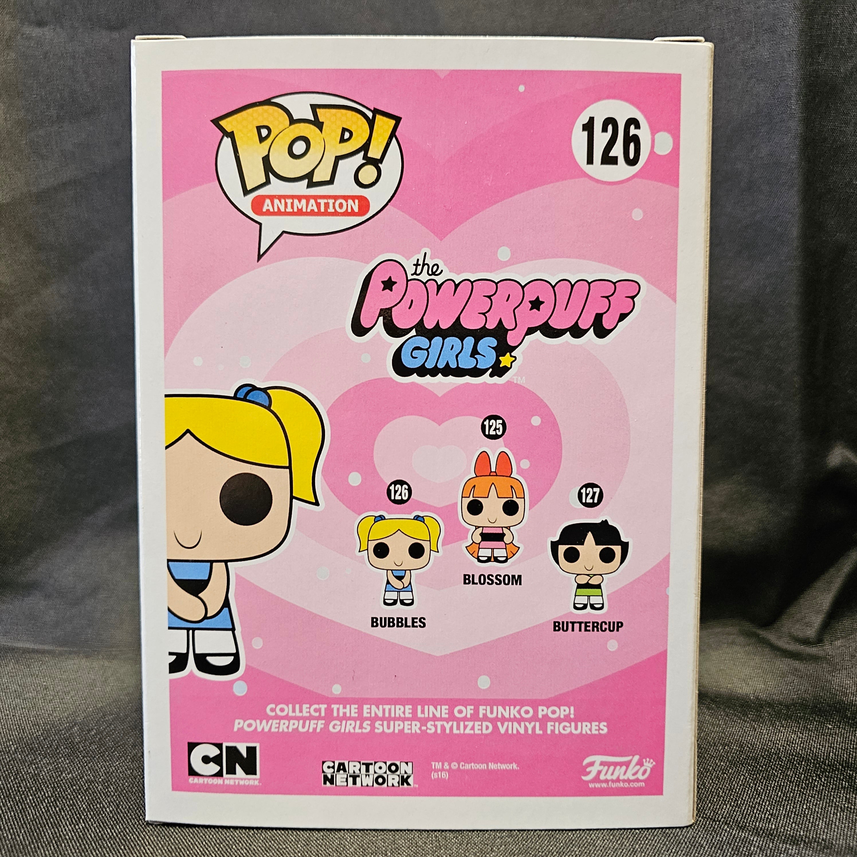 Powerpuff Girls Pop! Vinyl Figure Bubbles [First To Market] [SDCC 2016] [126] - Fugitive Toys