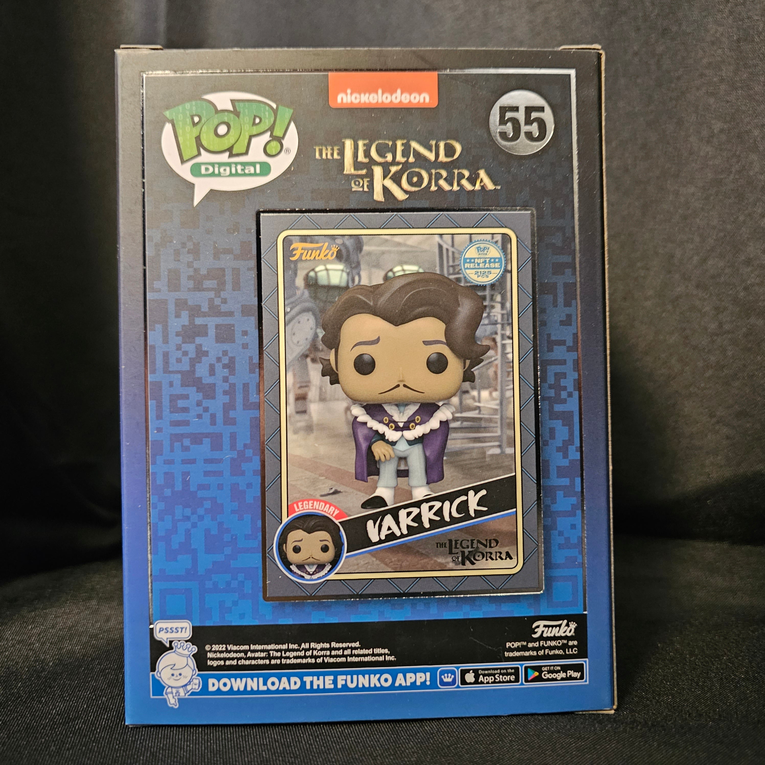 Digital Pop! Vinyl Figure Warrick [The Legend of Korra] [55] - Fugitive Toys