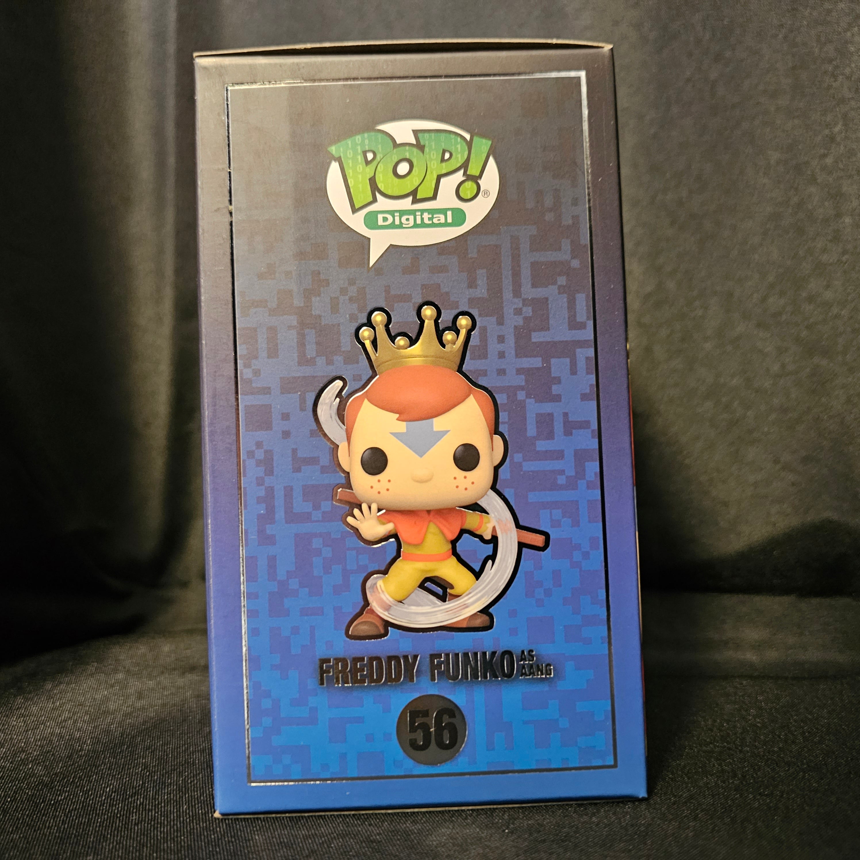 Digital Pop! Vinyl Figure Freddy Funko as Aang [Avatar: The Last Airbender] [56] - Fugitive Toys