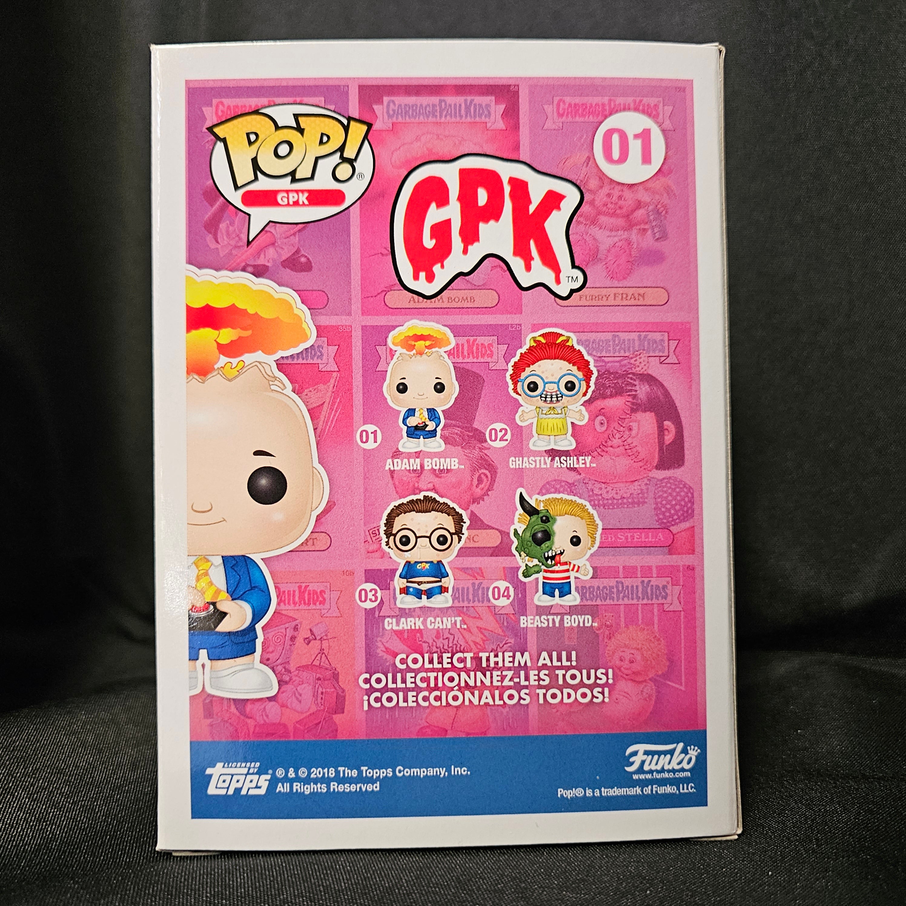 GPK Pop! Vinyl Figure Adam Bomb [Metallic] [Toy Tokyo NYCC 2017] [01] - Fugitive Toys