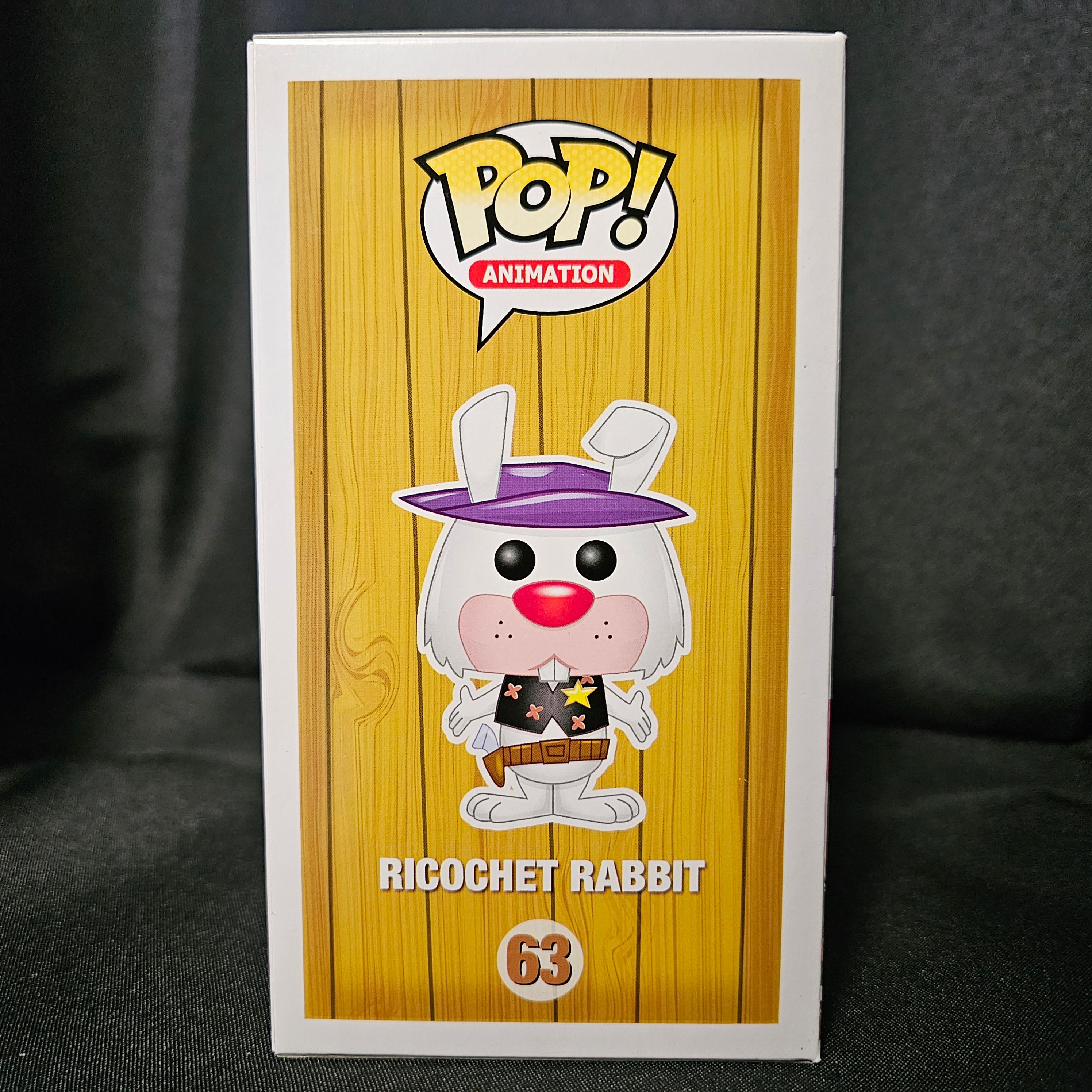 Hanna-Barbera Pop! Vinyl Figure Ricochet Rabbit [Yellow] [NYCC 2015 Exclusive] [63] - Fugitive Toys