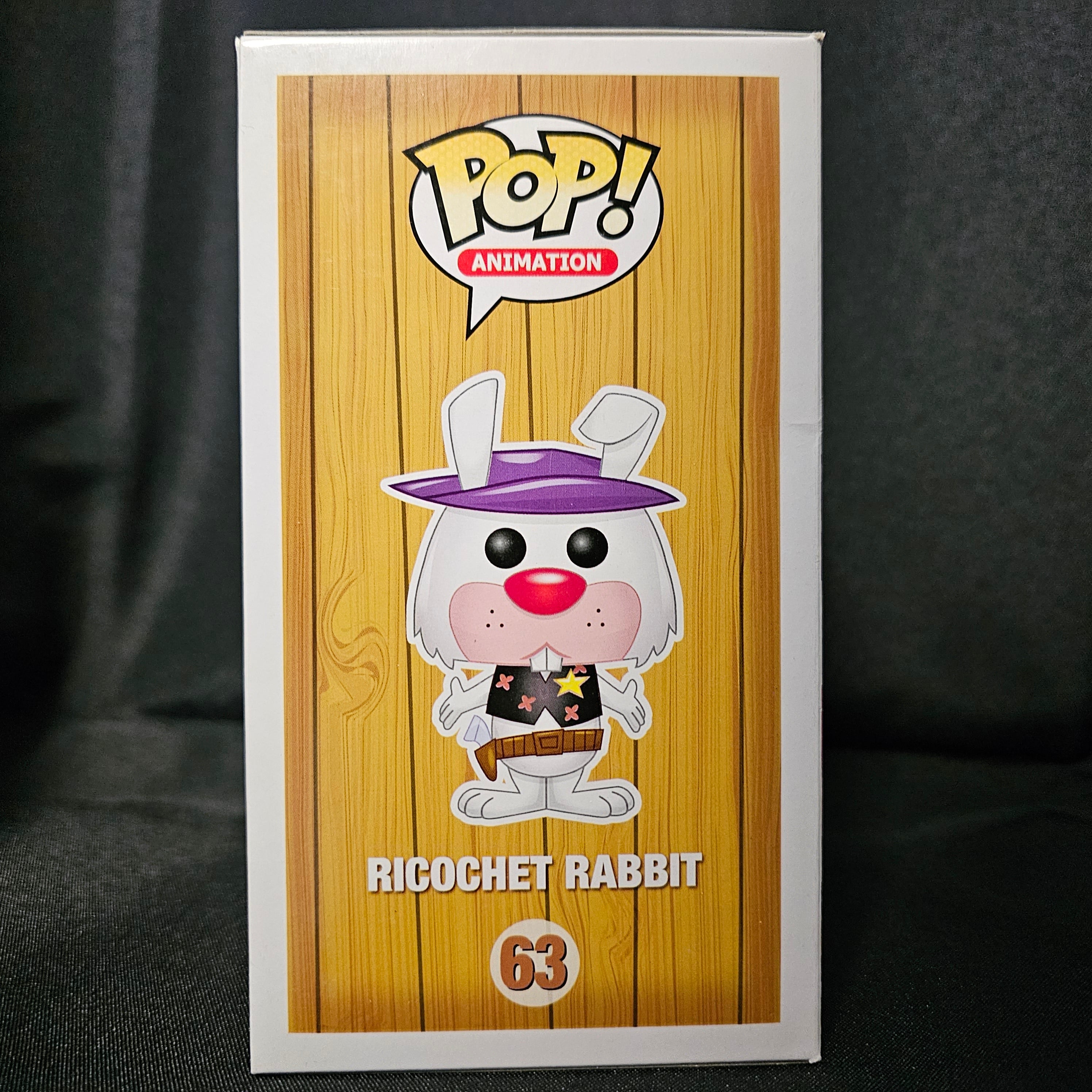 Hanna-Barbera Pop! Vinyl Figure Ricochet Rabbit [Pink] [NYCC 2015 Exclusive] [63] - Fugitive Toys