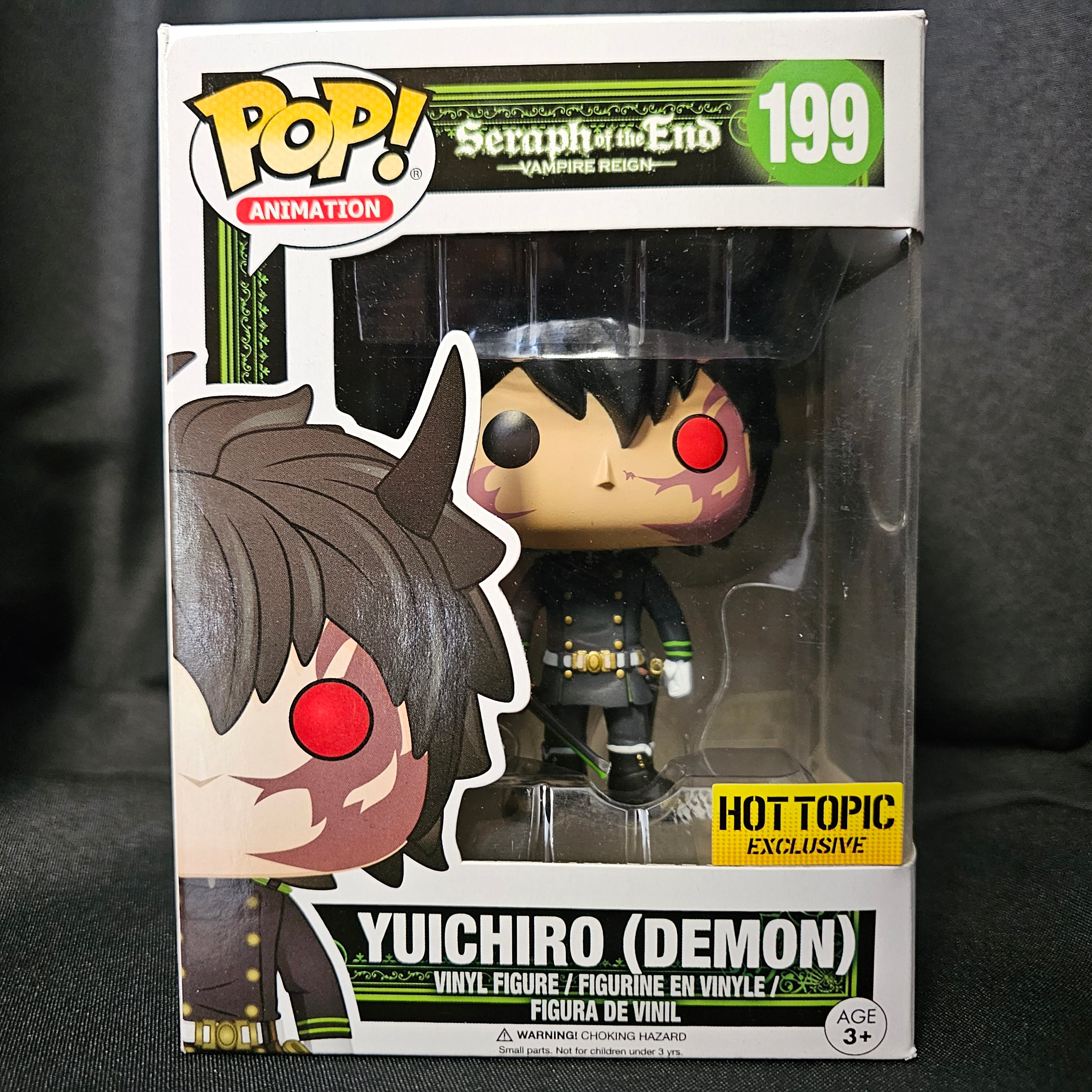 Seraph of the End Pop! Vinyl Figure Yuichiro (Demon) [199] - Fugitive Toys