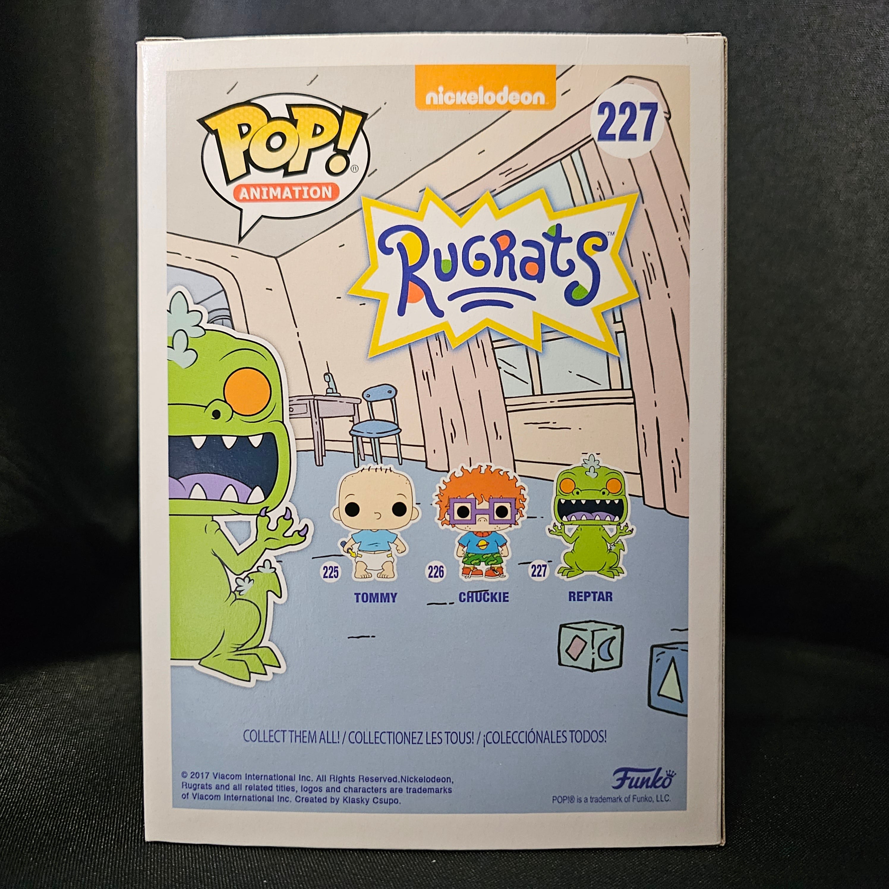 Rugrats Pop! Vinyl Figure Reptar [GITD] [Entertainment Earth] [227] - Fugitive Toys