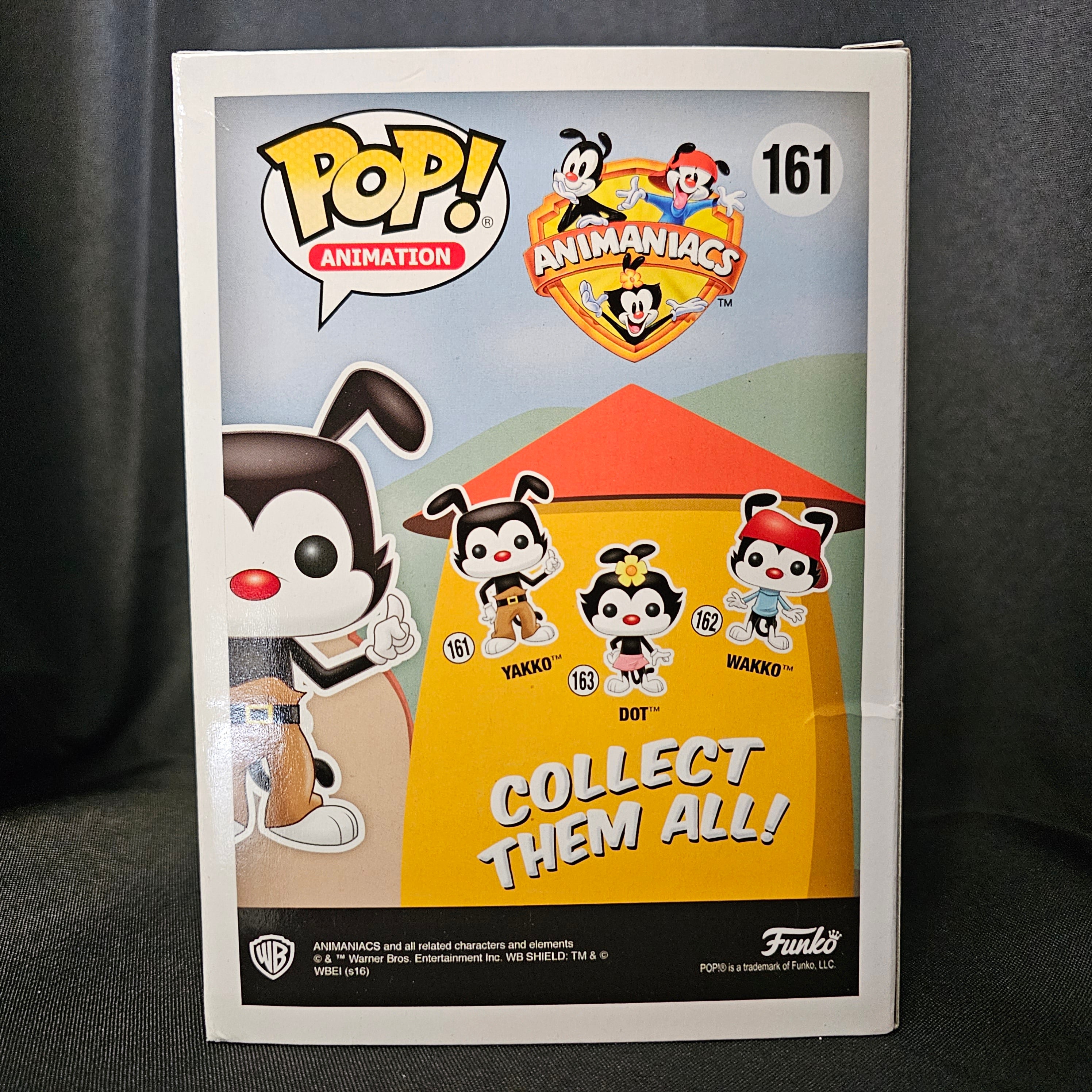 Animaniacs Pop! Vinyl Yakko [161] - Fugitive Toys