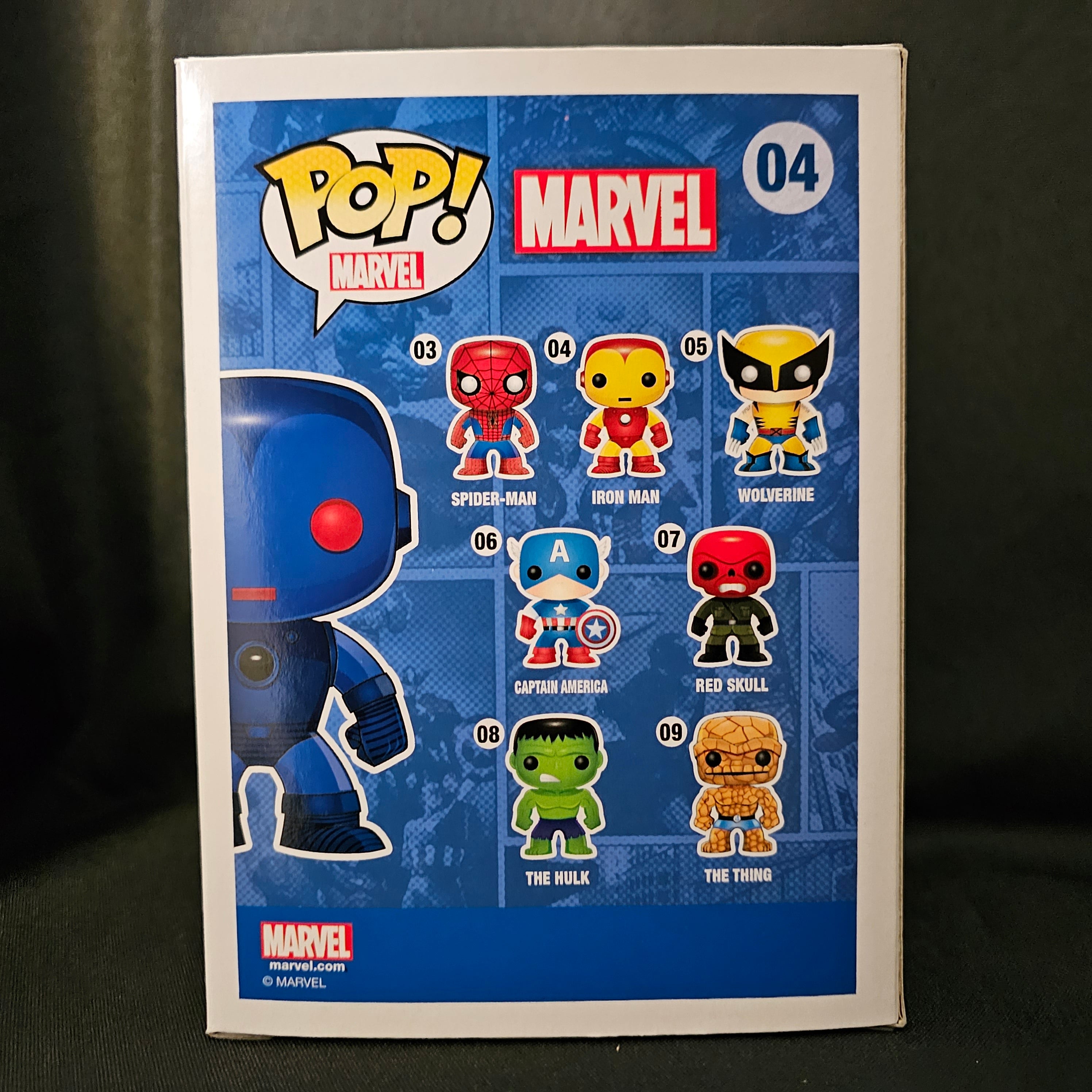 Marvel Pop! Vinyl Figure Blue Stealth Iron Man [Rhode Island Comic Con] [04] - Fugitive Toys