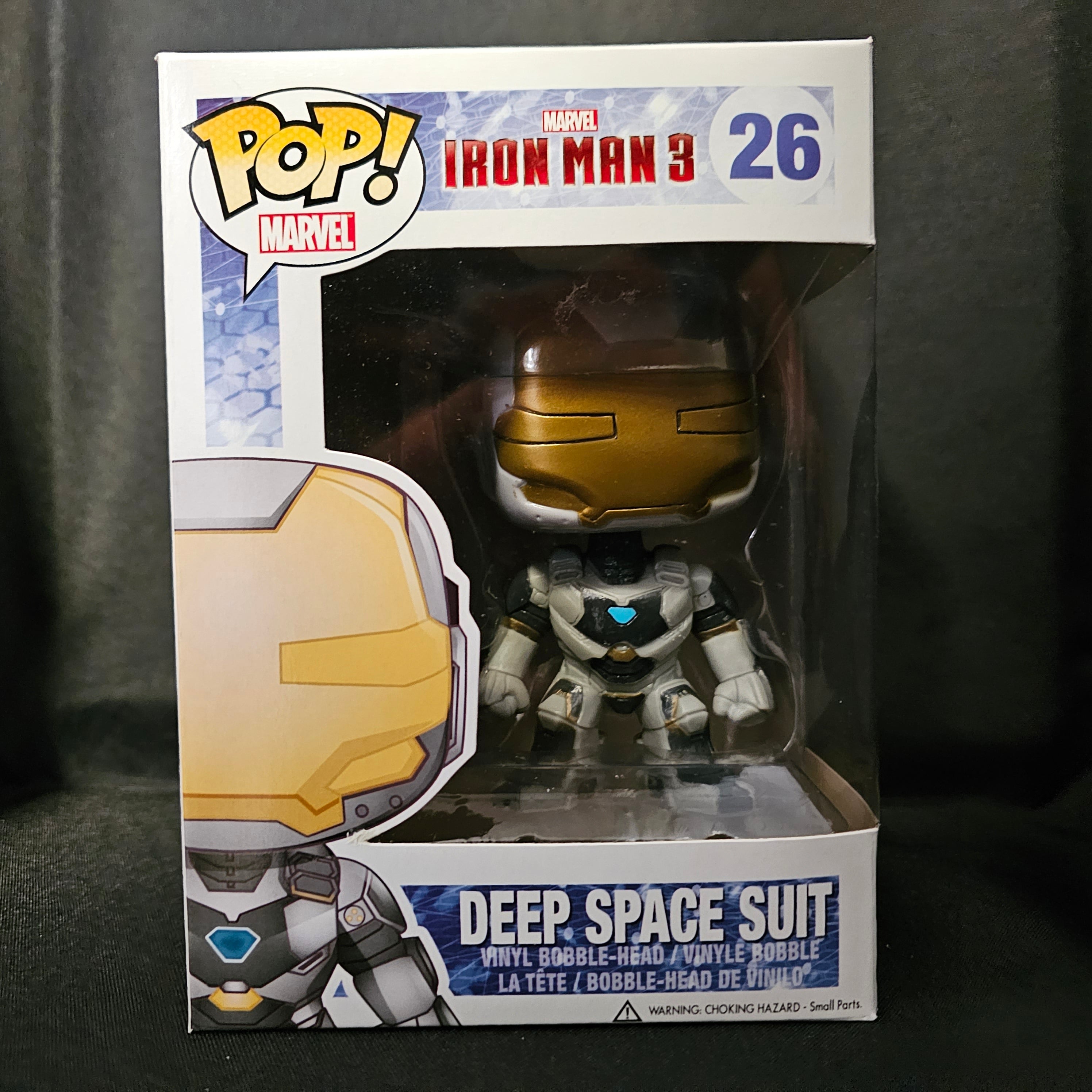 Marvel Iron Man 3 Pop! Vinyl Bobblehead Deep Space Suit Iron Man [26] - Fugitive Toys