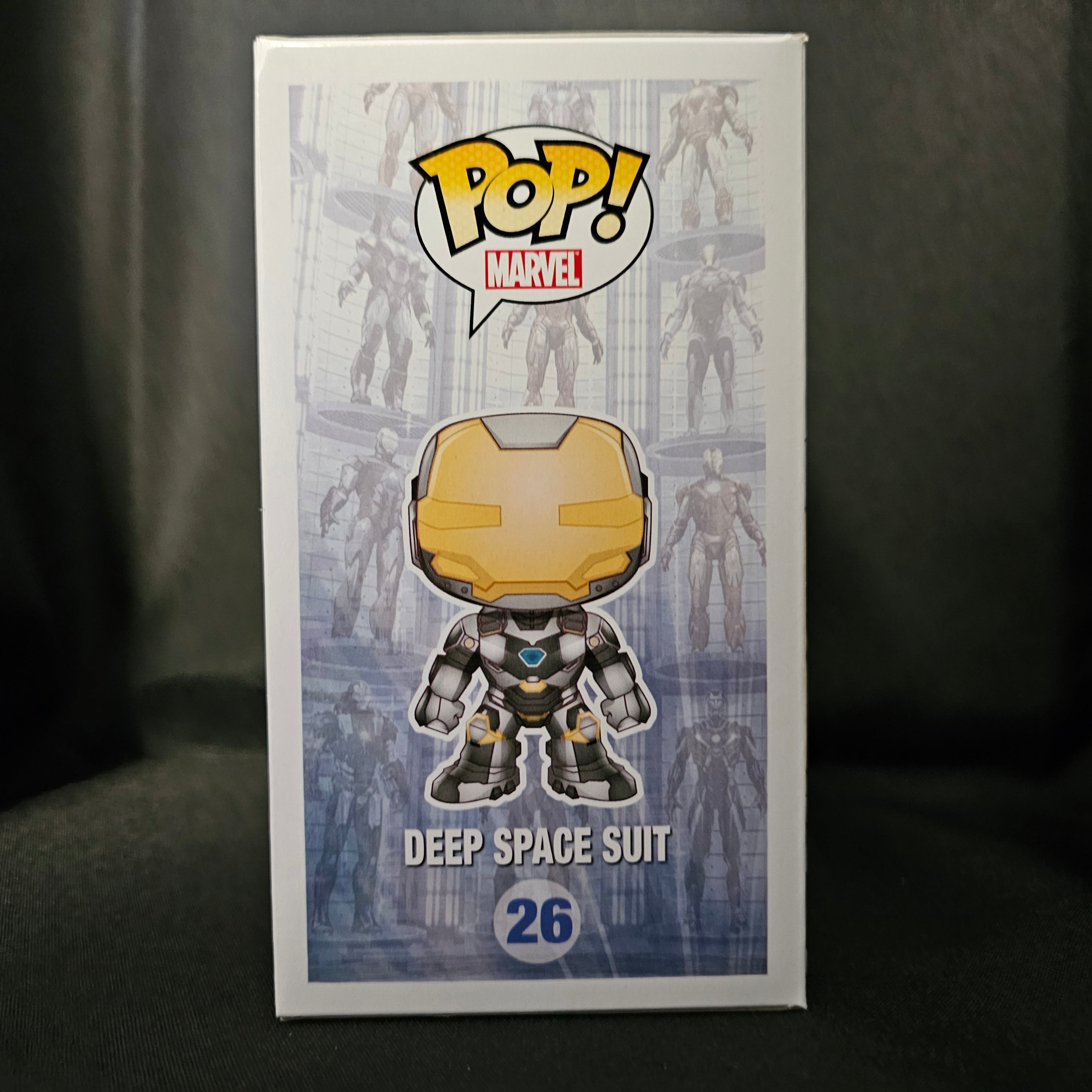 Marvel Iron Man 3 Pop! Vinyl Bobblehead Deep Space Suit Iron Man [26] - Fugitive Toys