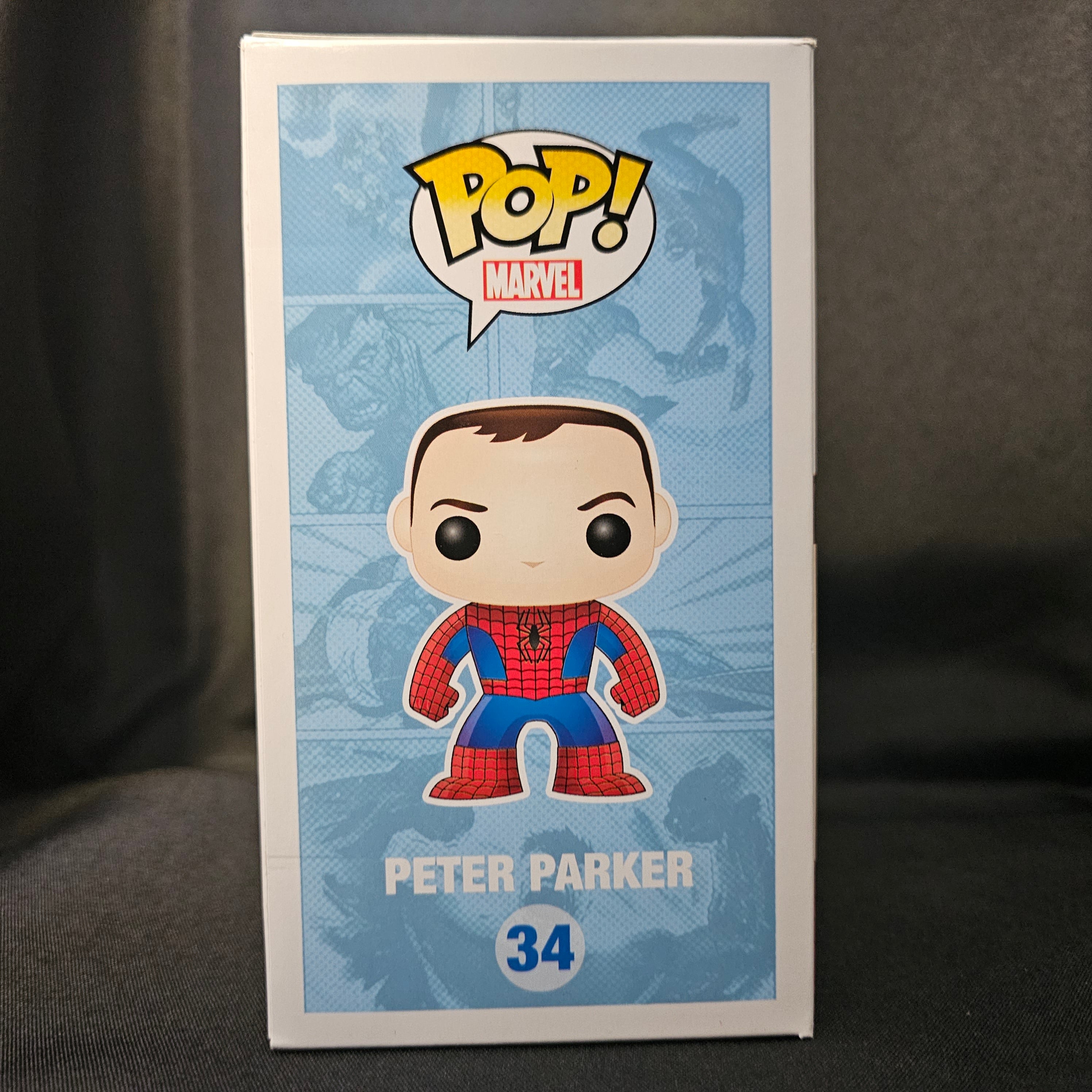 Marvel Pop! Vinyl Bobblehead Peter Parker [Comikaze Exclusive] [34] - Fugitive Toys