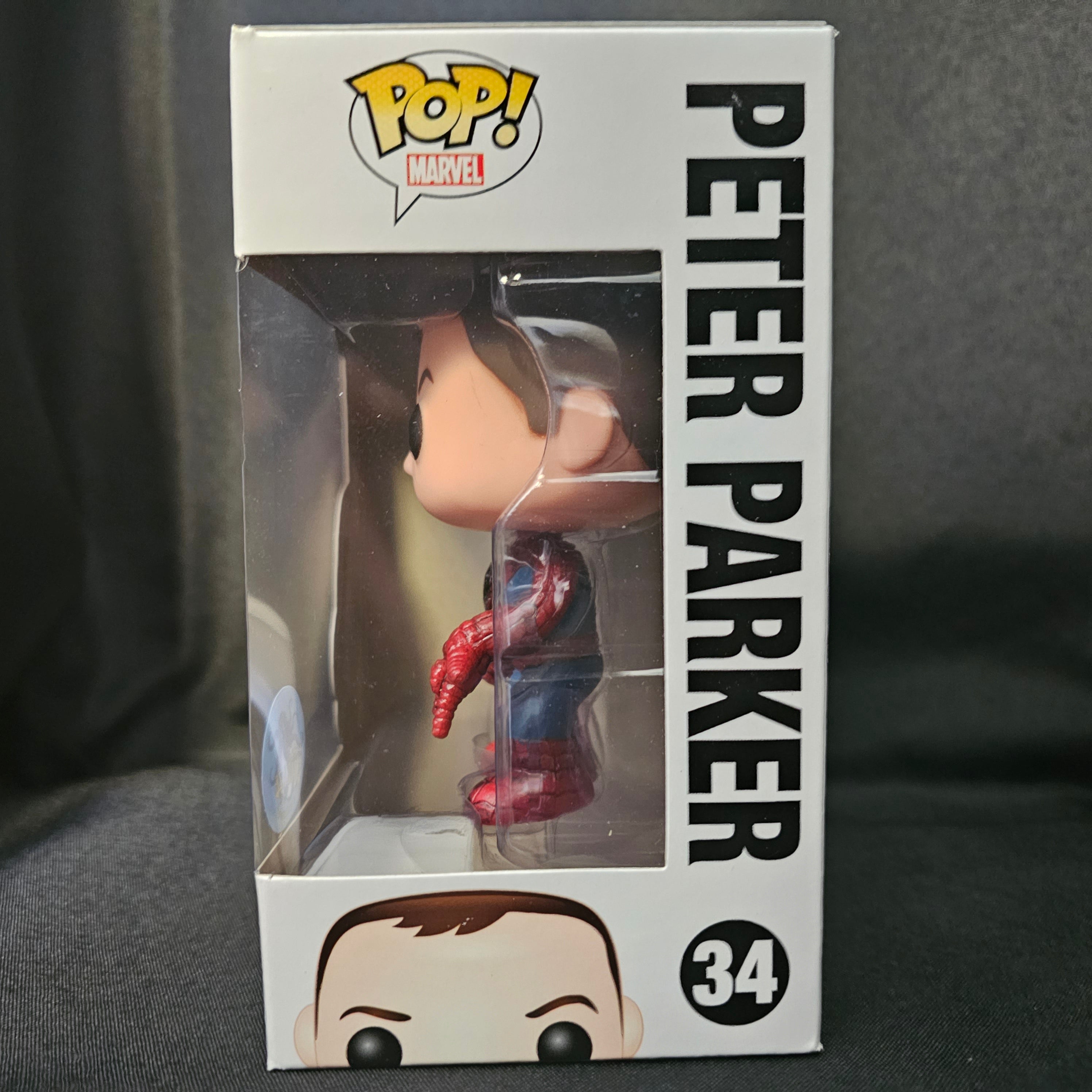 Marvel Pop! Vinyl Bobblehead Peter Parker [Comikaze Exclusive] [34] - Fugitive Toys