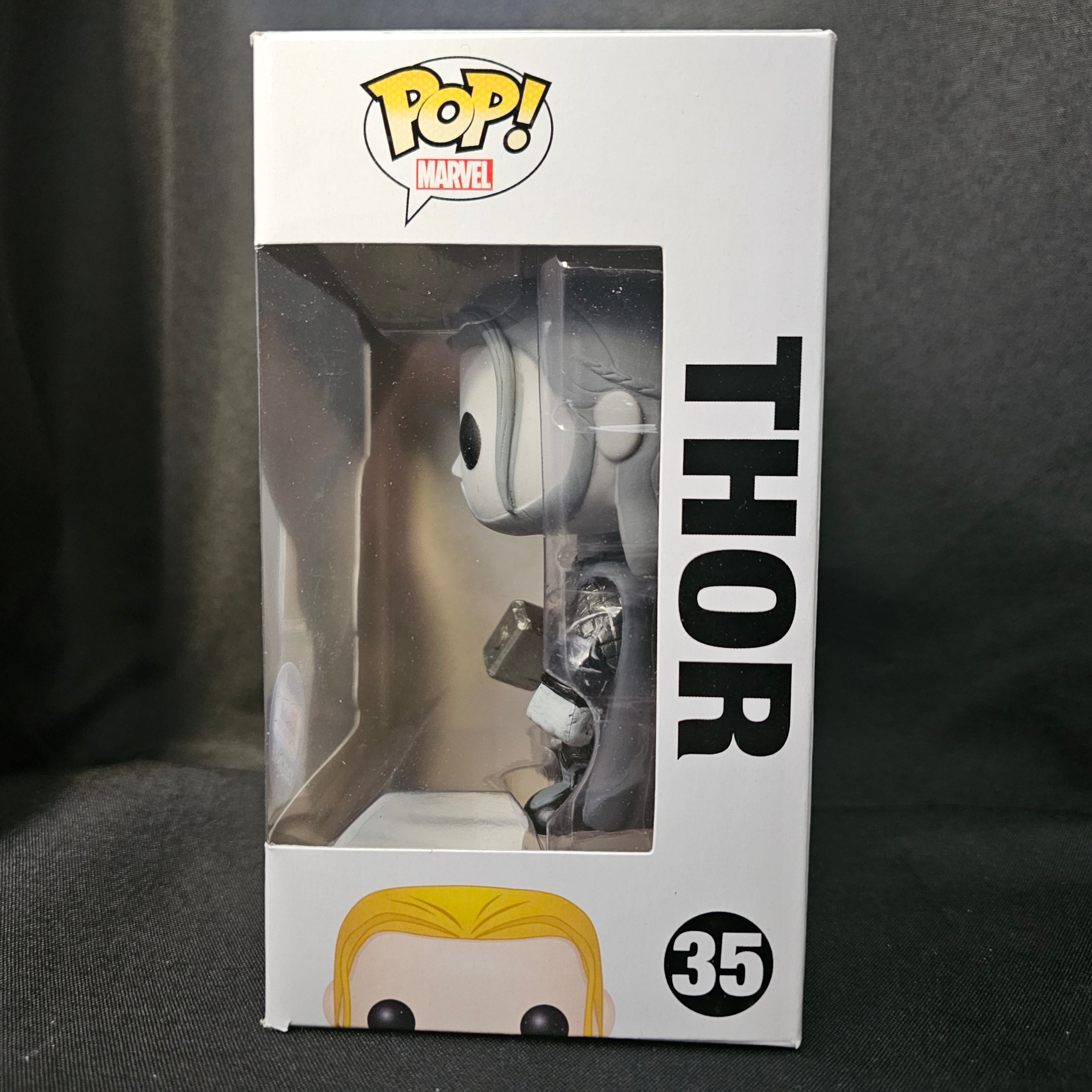 Thor: The Dark World Pop! Vinyl Figure Thor [Black and White] [Gemini Exclusive] [35] - Fugitive Toys