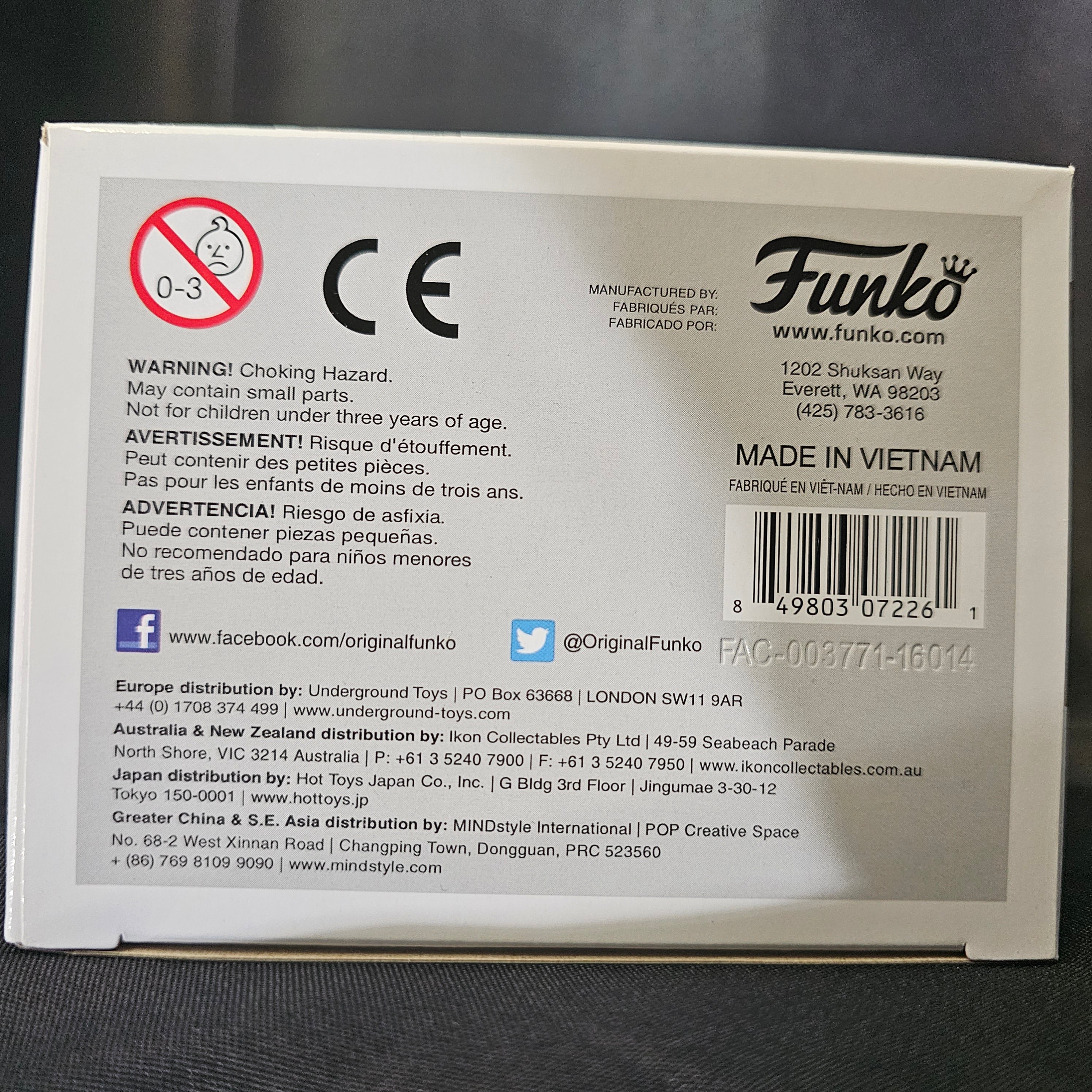 Captain America: Civil War Pop! Vinyl Figure Falcon [127] - Fugitive Toys